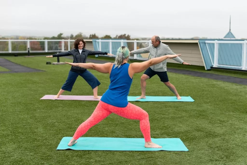 People in Living Water Resort & Spa