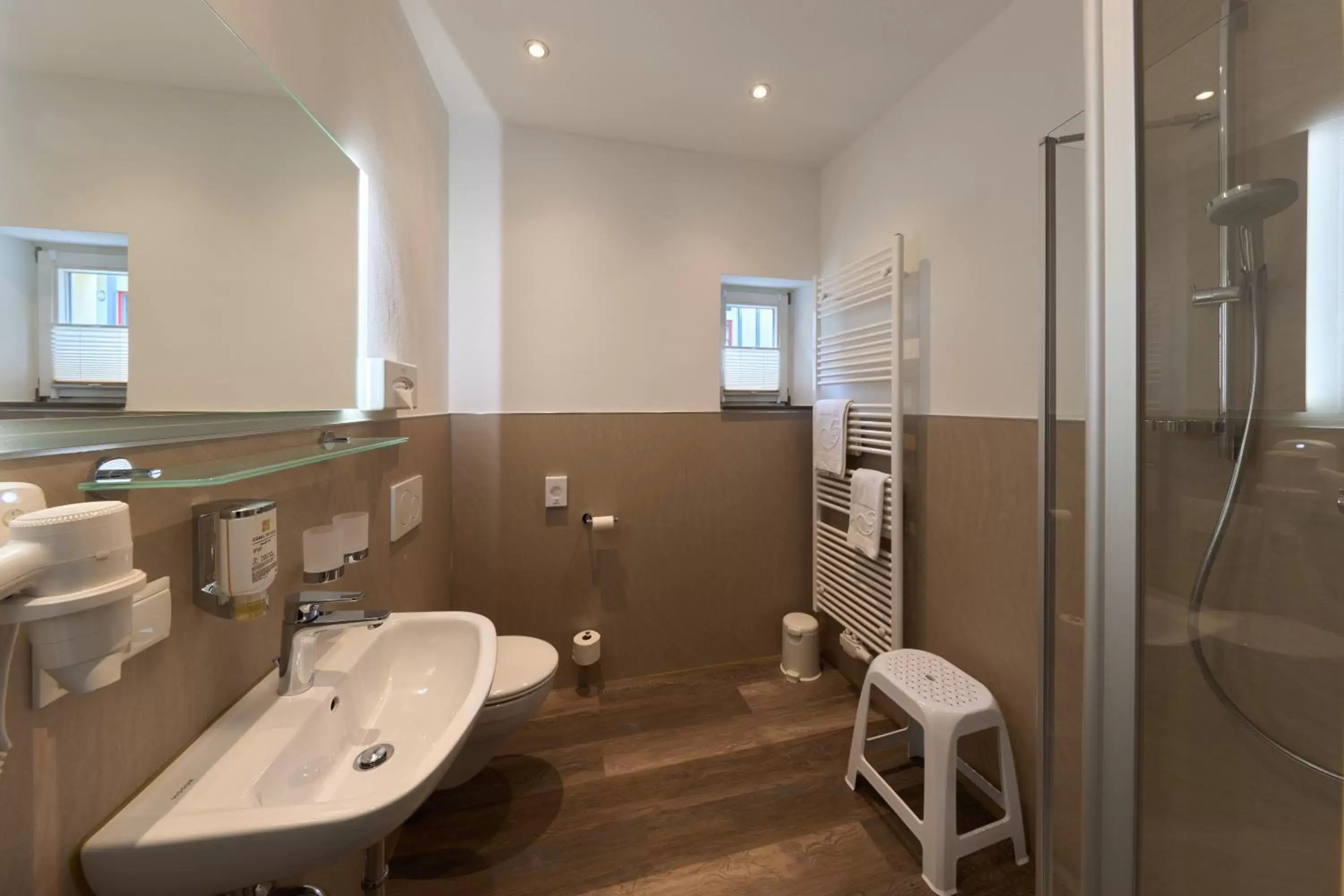 Bathroom in Brauhaus Zum Löwen