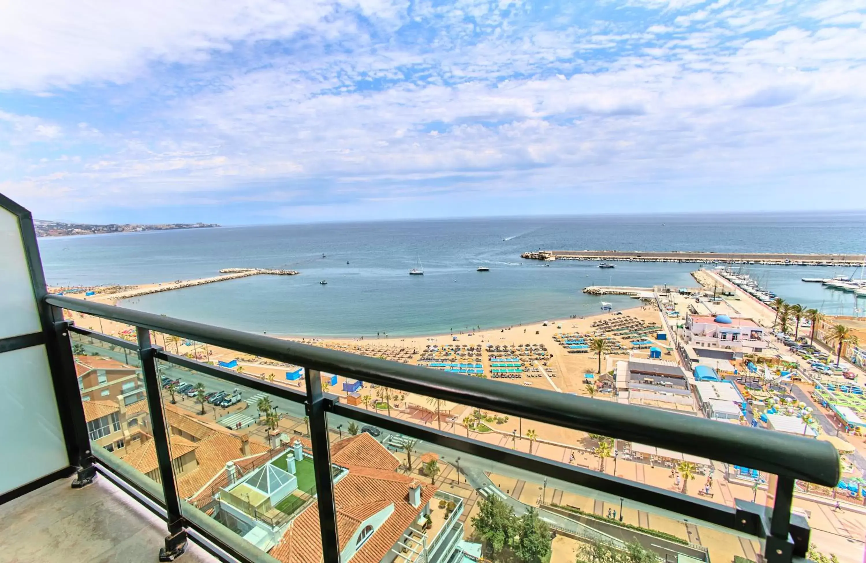 View (from property/room), Sea View in Leonardo Hotel Fuengirola Costa del Sol