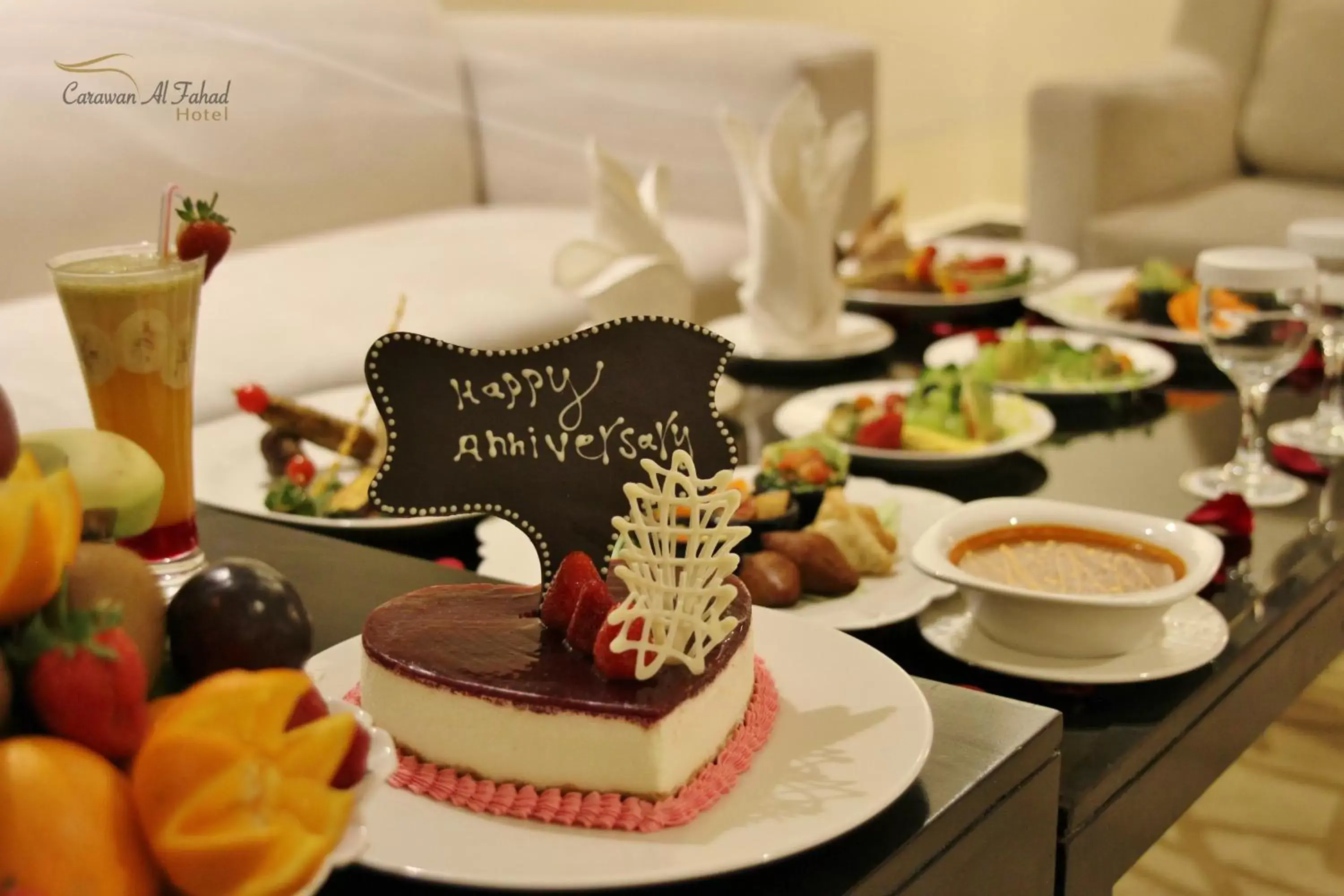 Food close-up in Carawan Al Fahad Hotel Food close-up in Carawan Al Fahad Hotel