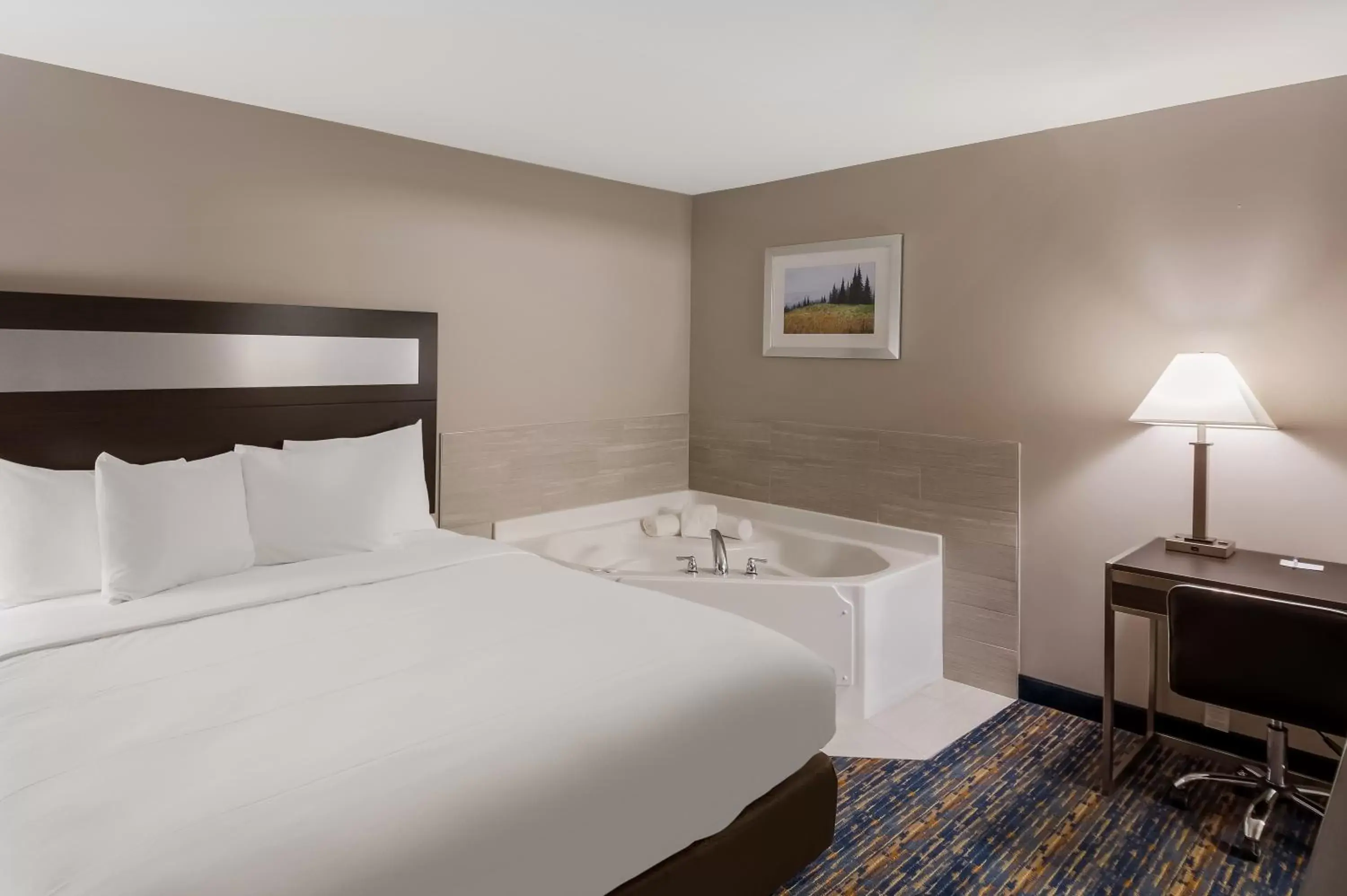 Bed in Americas Best Value Inn Farmington