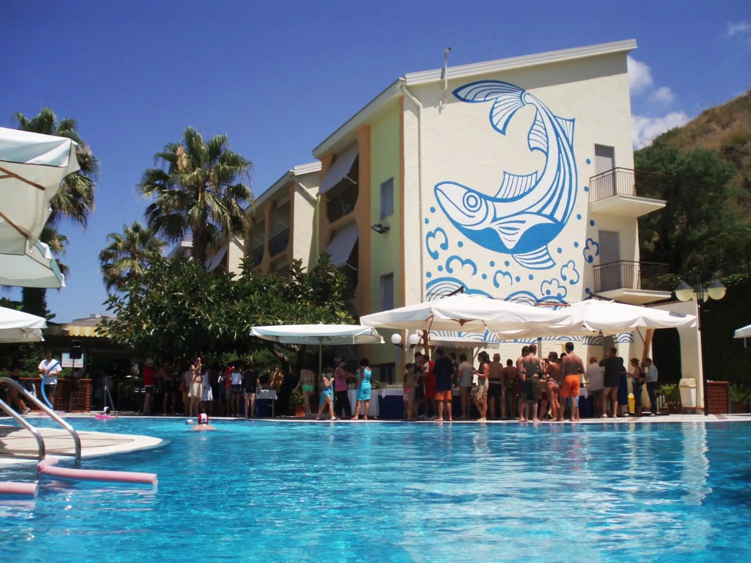 Swimming pool in Hotel La Tonnara