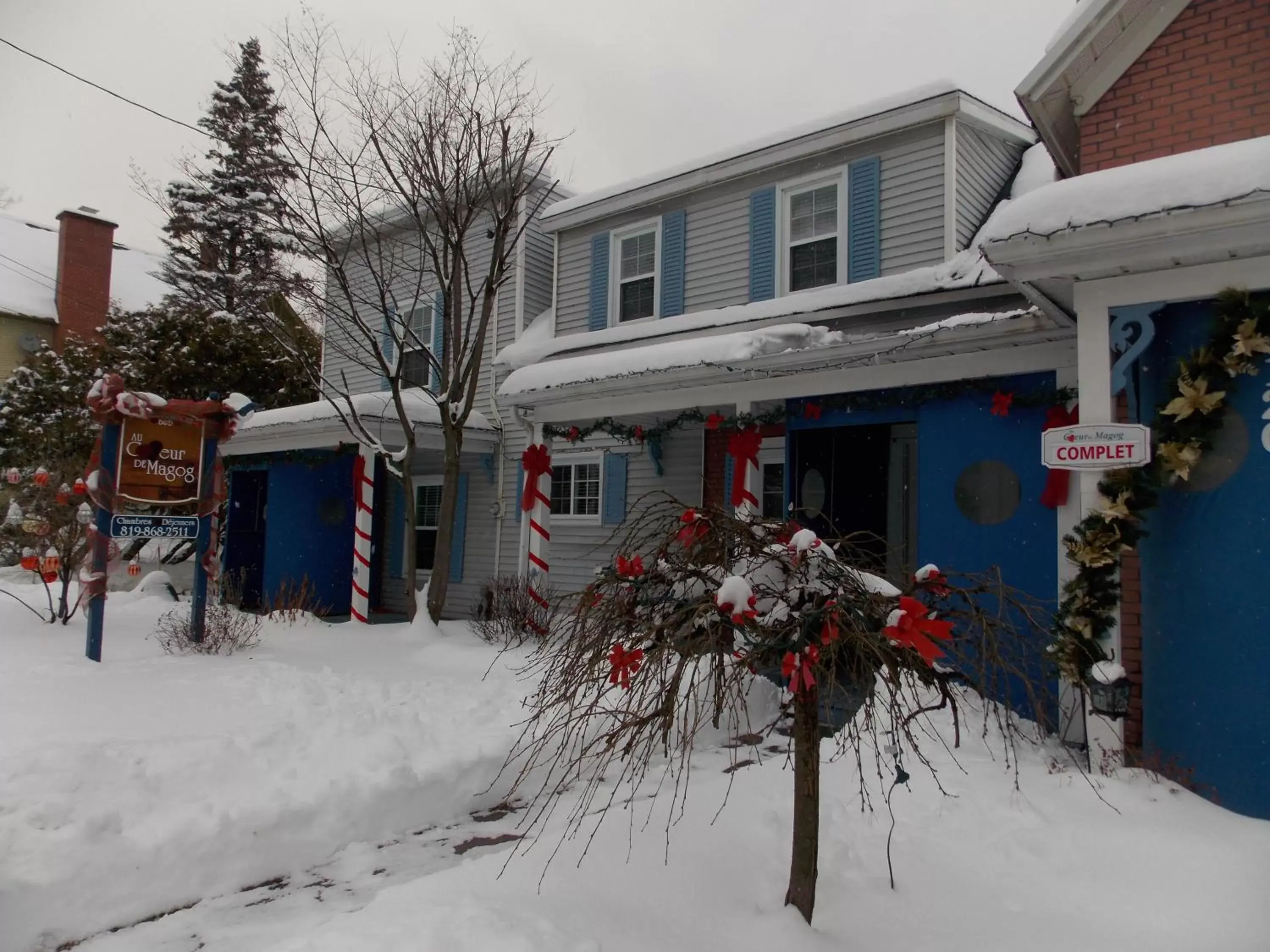 Winter in Au Coeur De Magog