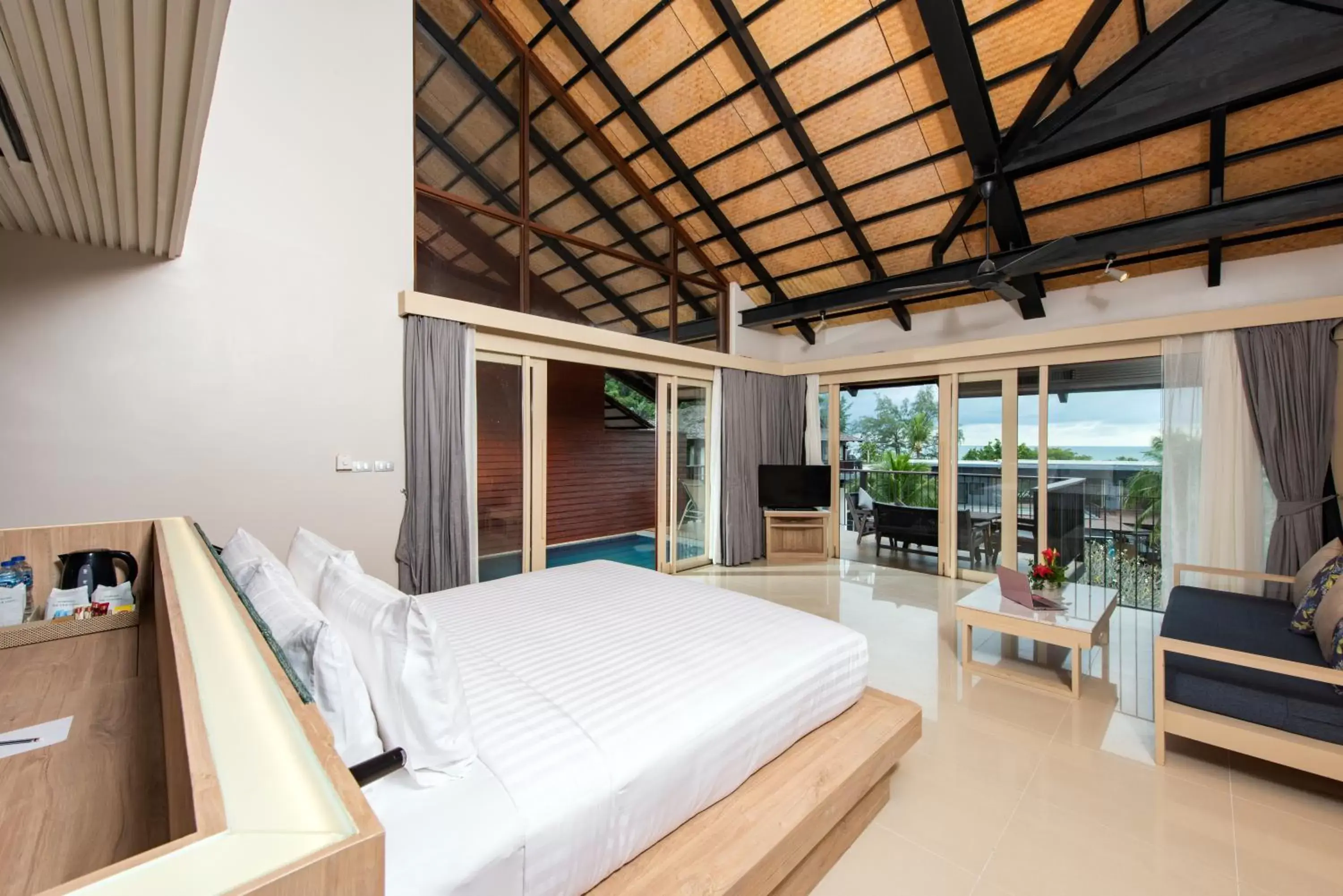 Bed in Holiday Ao Nang Beach Resort, Krabi - SHA Extra Plus