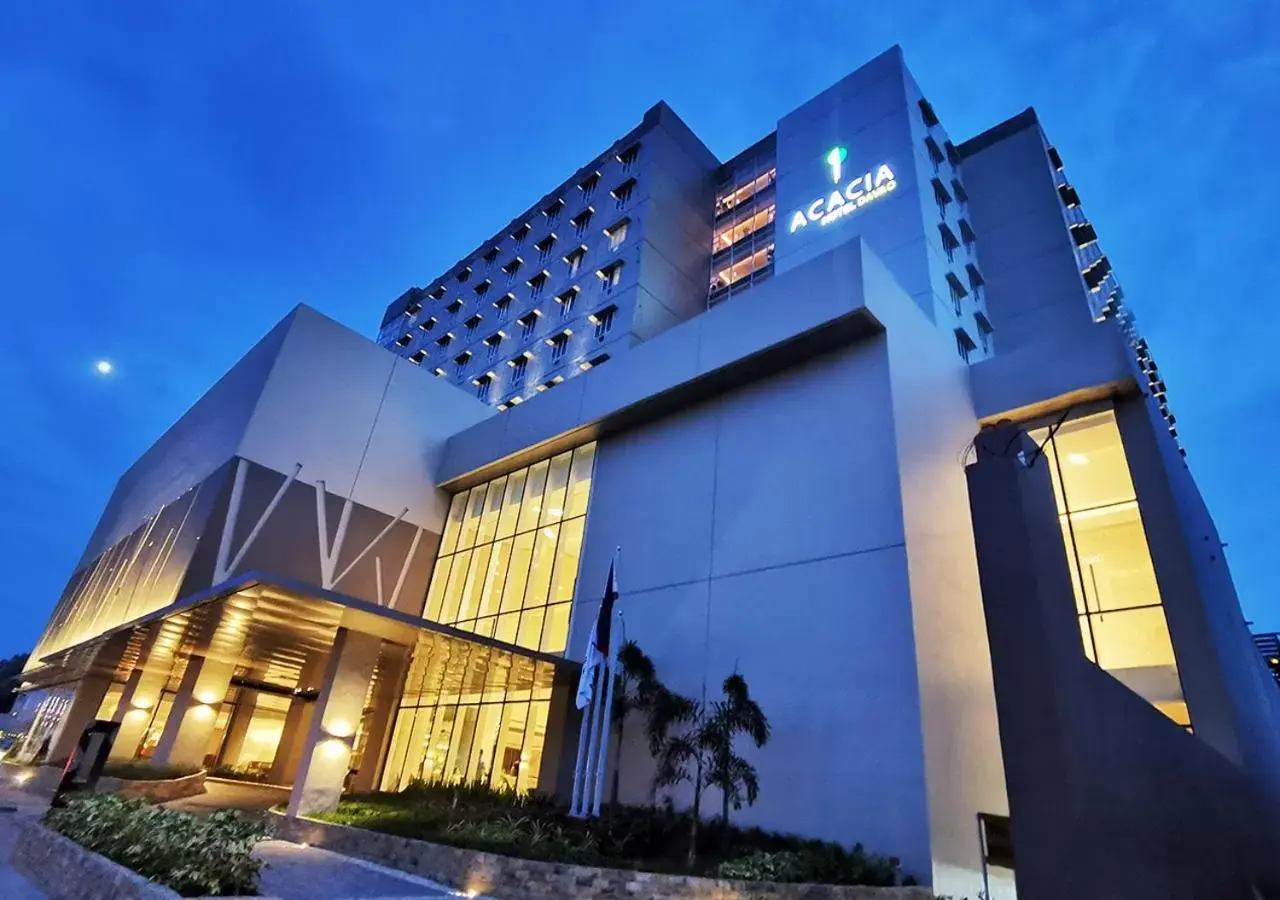 Facade/entrance, Property Building in Acacia Hotel Davao -- Multiple Use and Staycation Approved