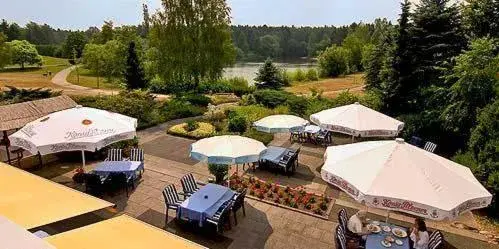 Balcony/Terrace in Hotel Restaurant Seegarten Quickborn