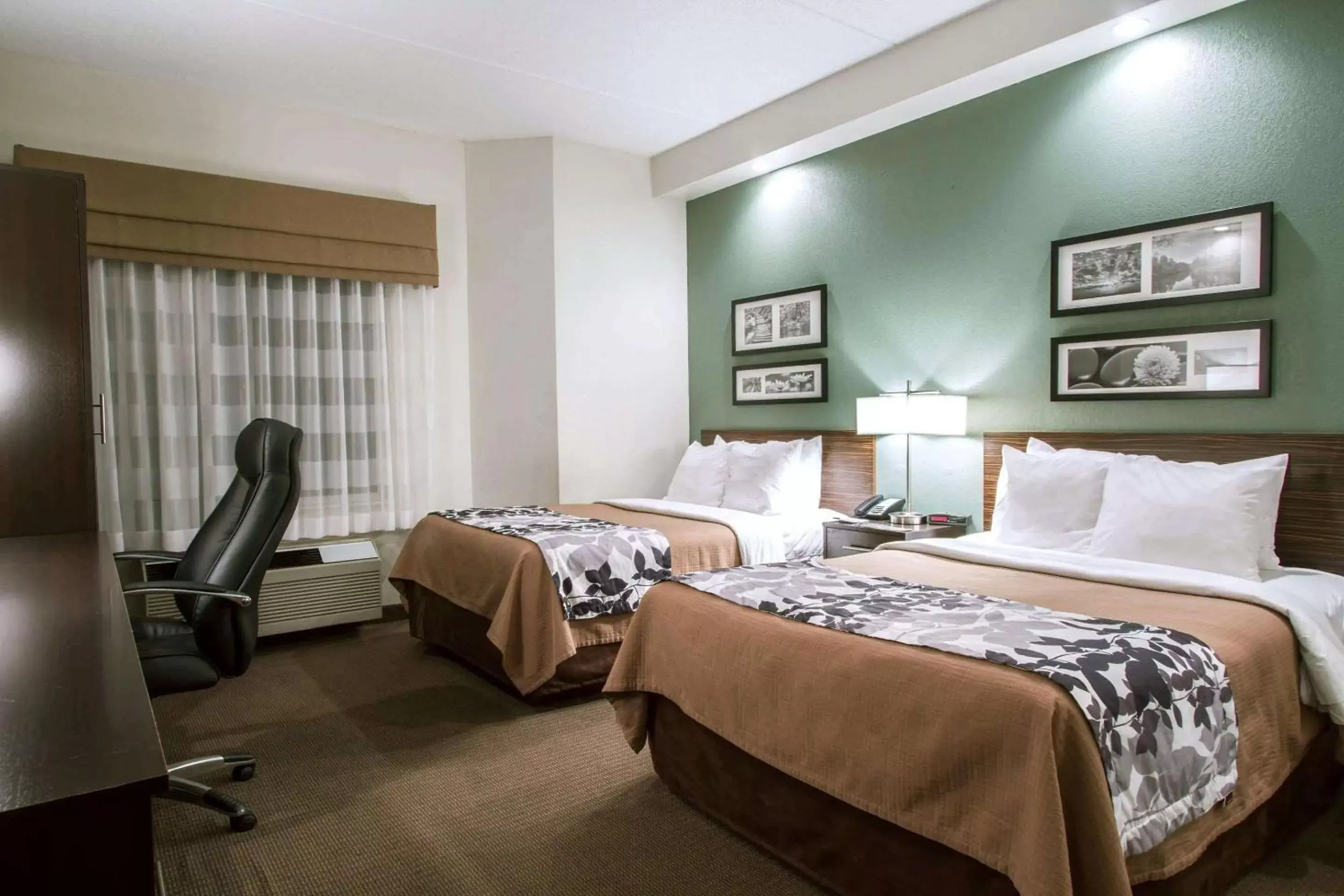 Photo of the whole room, Bed in Sleep Inn & Suites Buffalo Airport Cheektowaga