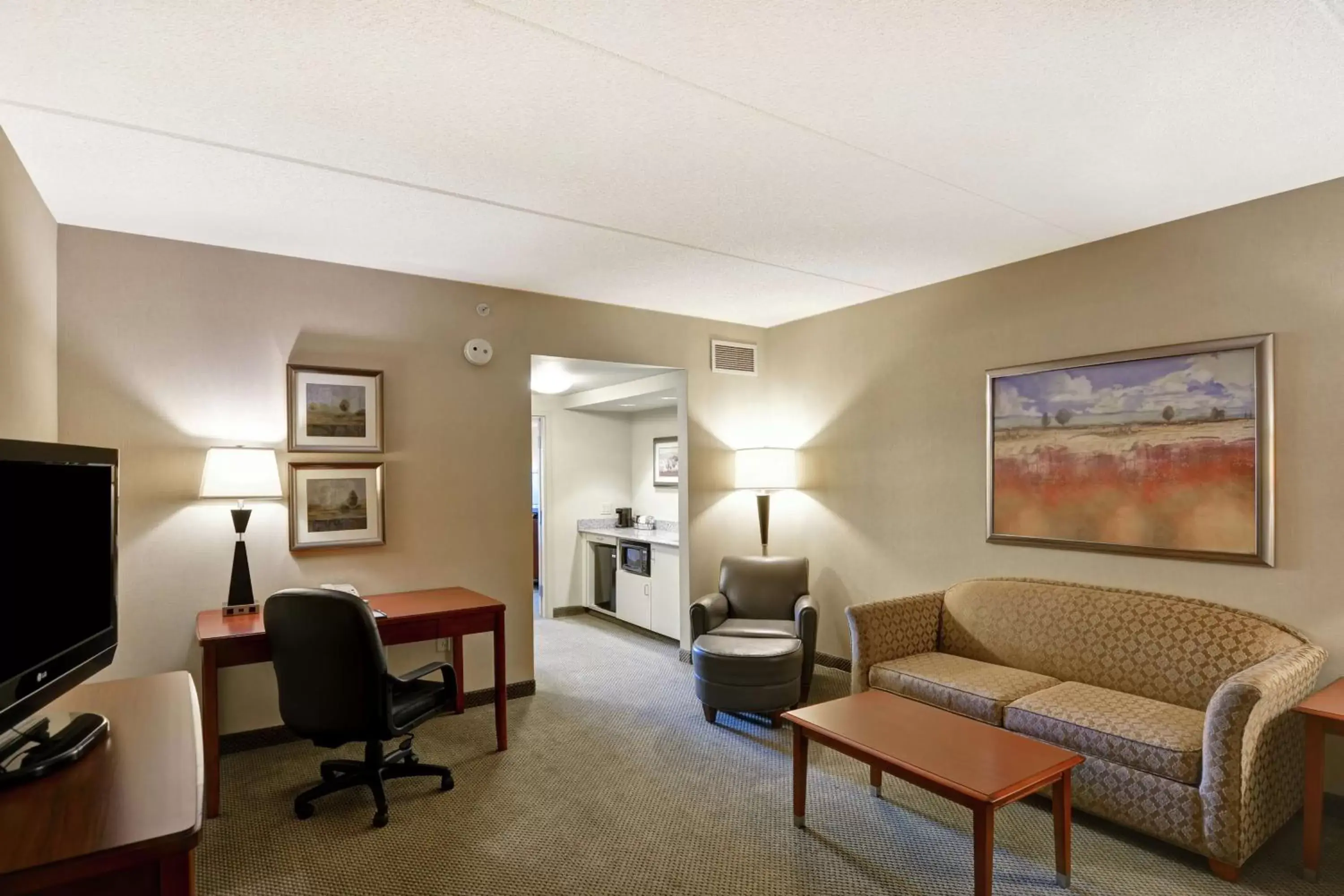 Bedroom, Seating Area in Hampton Inn Sayre