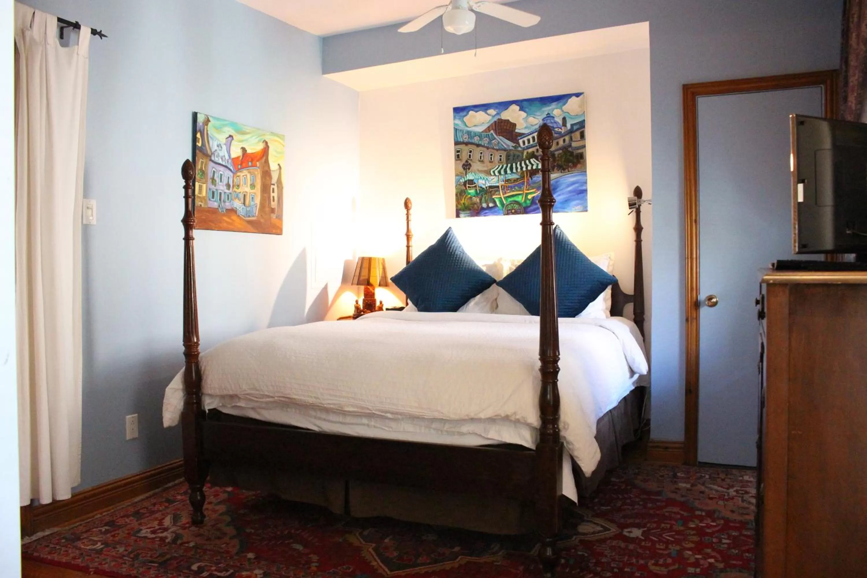 Bed in La Loggia Art B&B