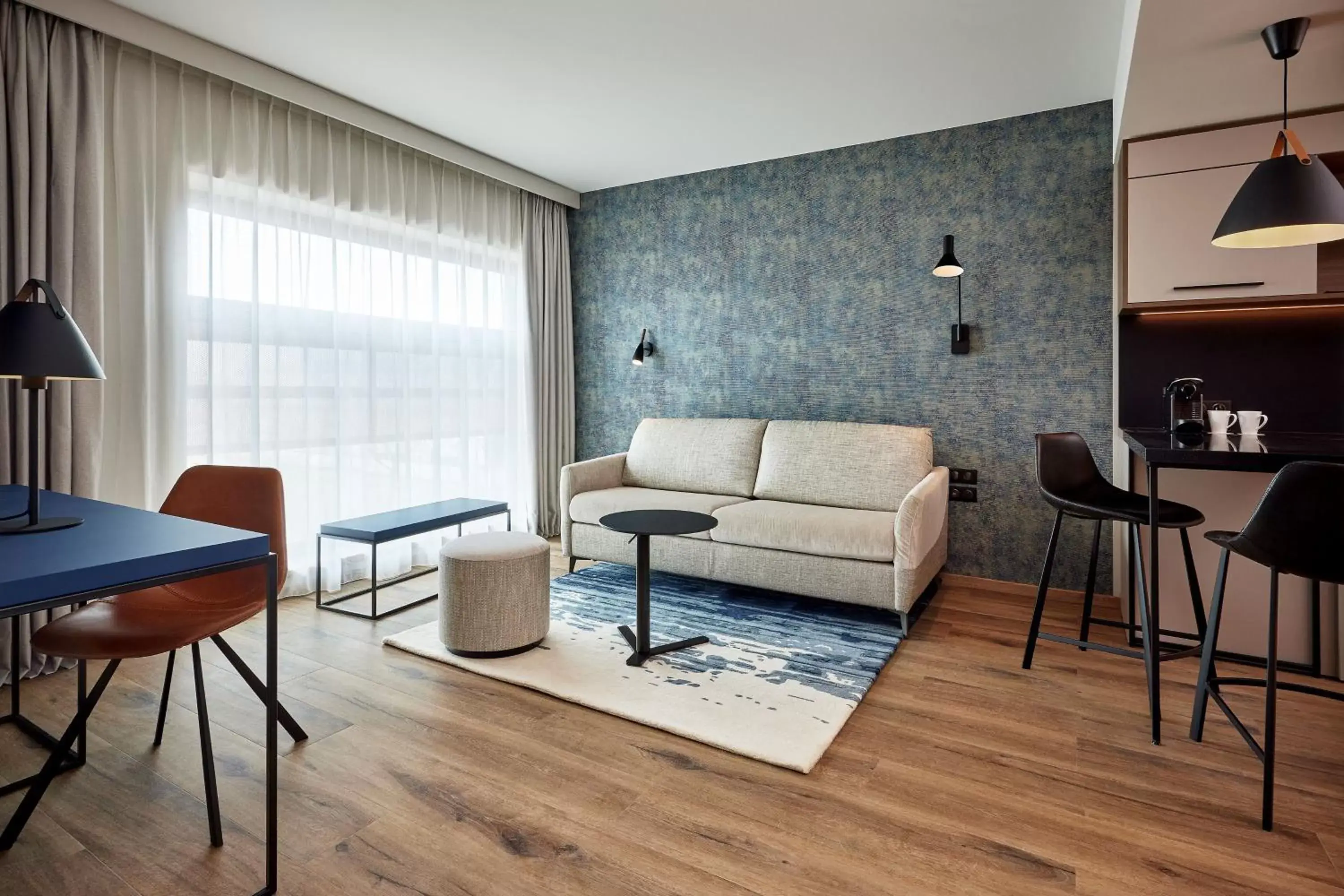 Living room, Seating Area in Residence Inn by Marriott Strasbourg