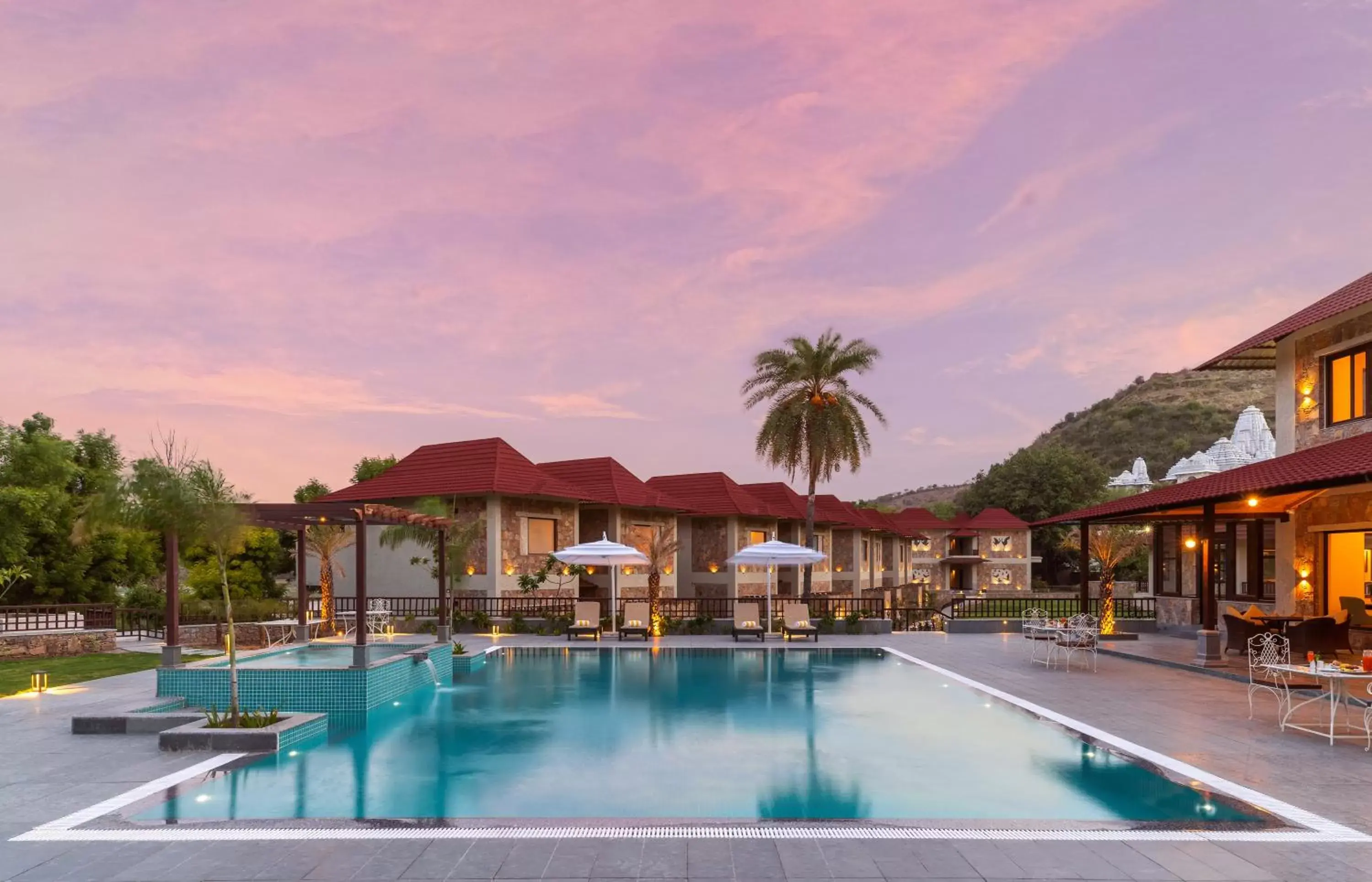 Property building in Sarasiruham Resort - Private Pool Villa in Udaipur Property building in Sarasiruham Resort - Private Pool Villa in Udaipur