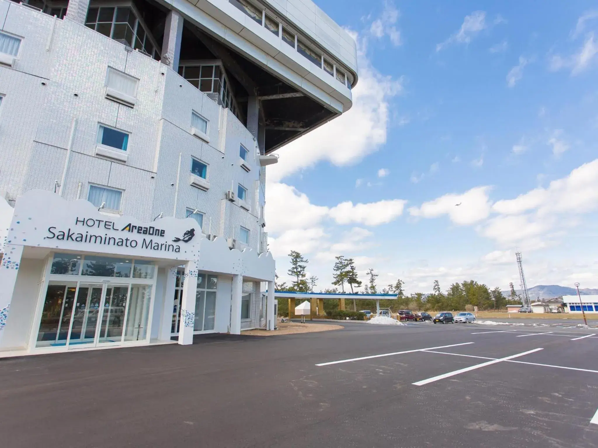 Facade/entrance, Property Building in Hotel AreaOne Sakaiminato Marina