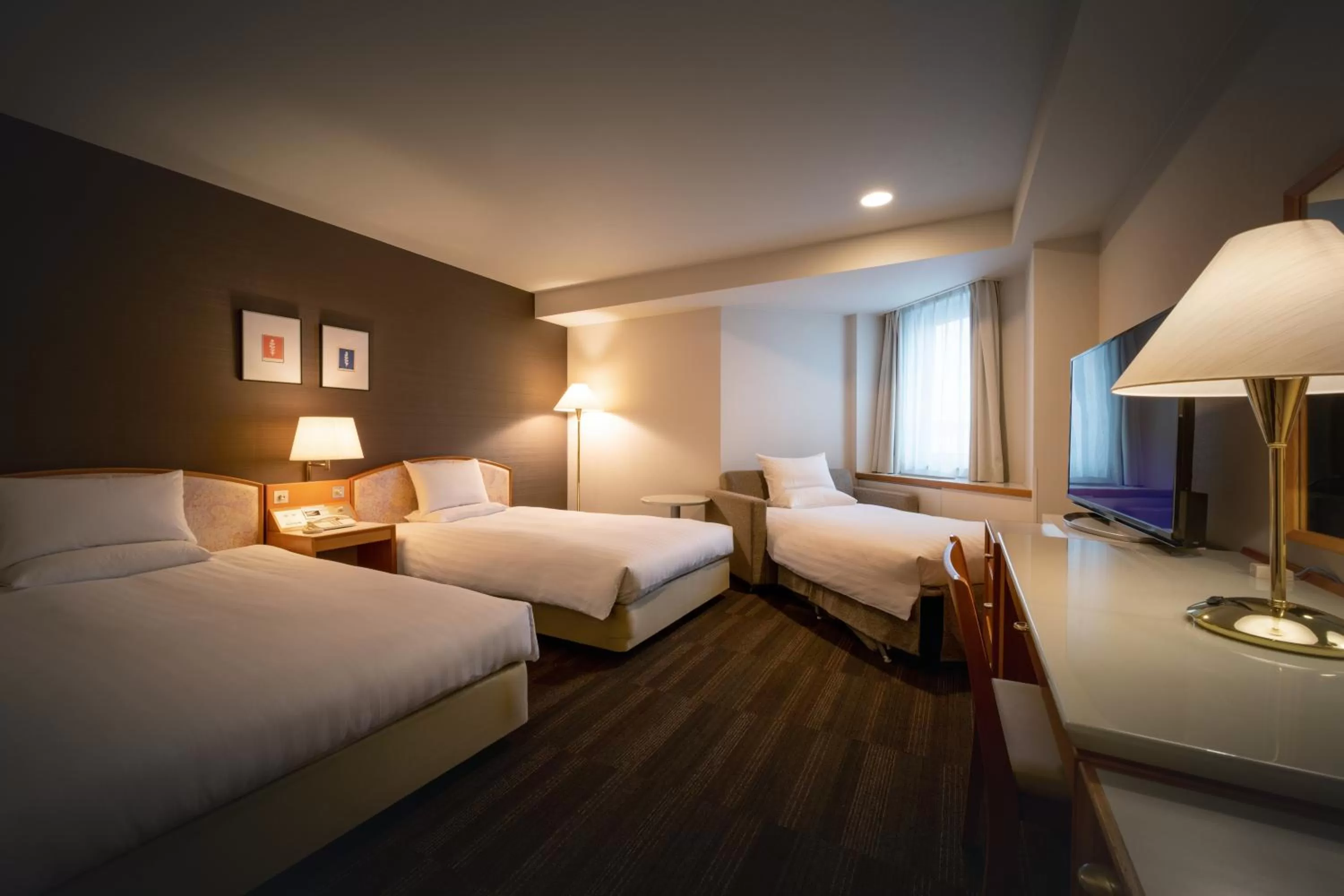 Bed in Air Terminal Hotel