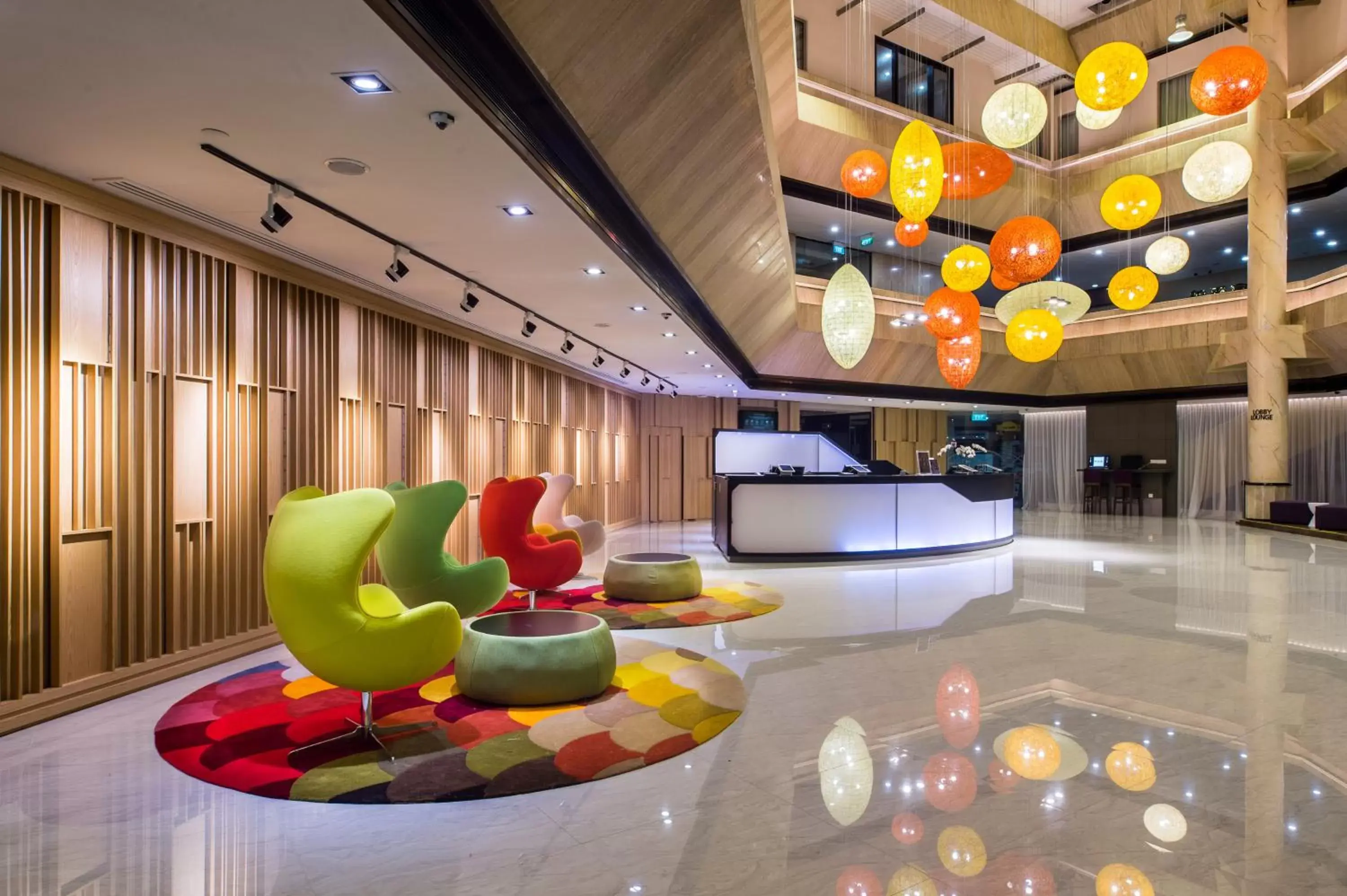 Lobby or reception in Furama City Centre Lobby or reception in Furama City Centre