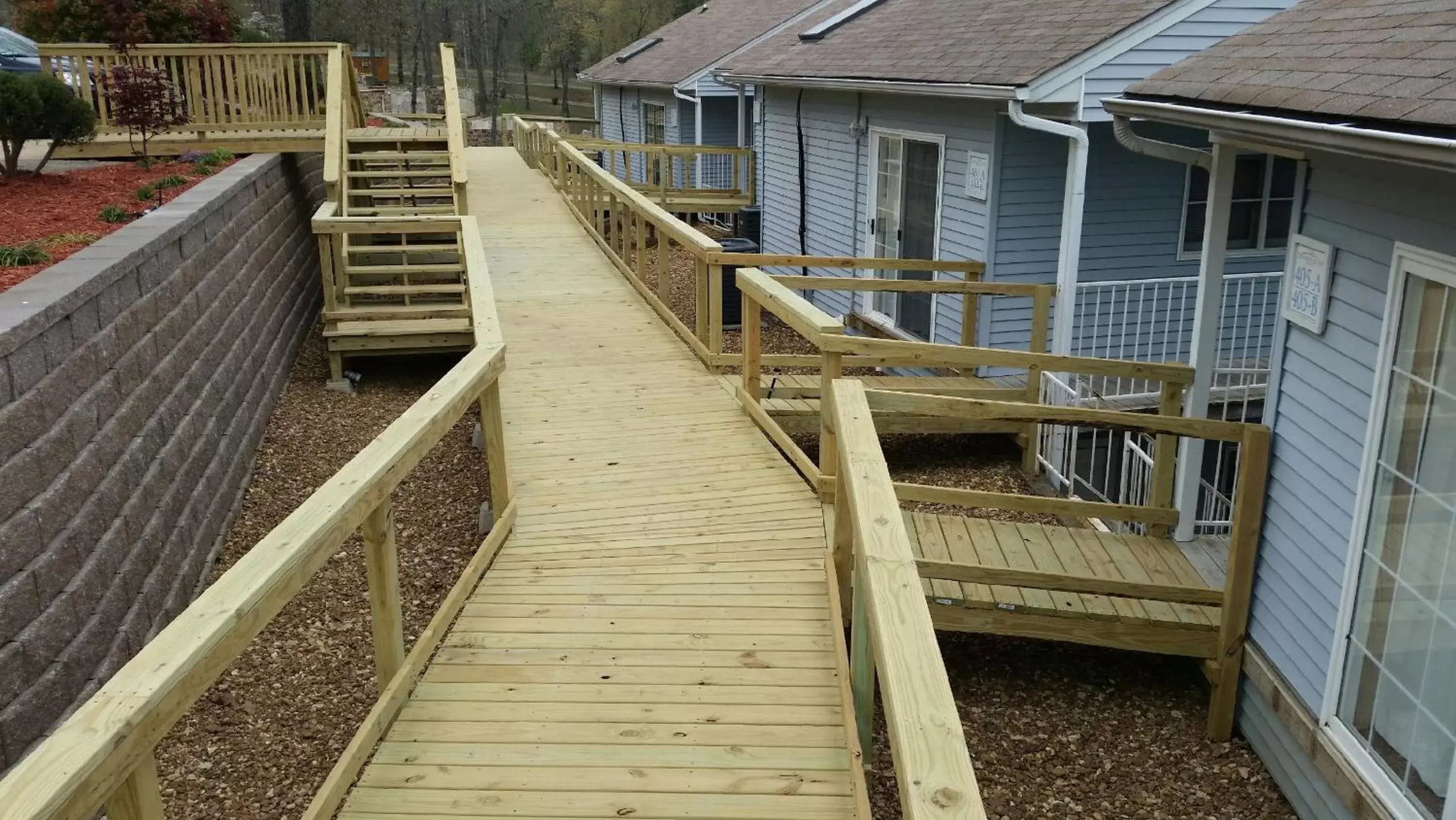 Balcony/Terrace in Crown Lake Resort & RV