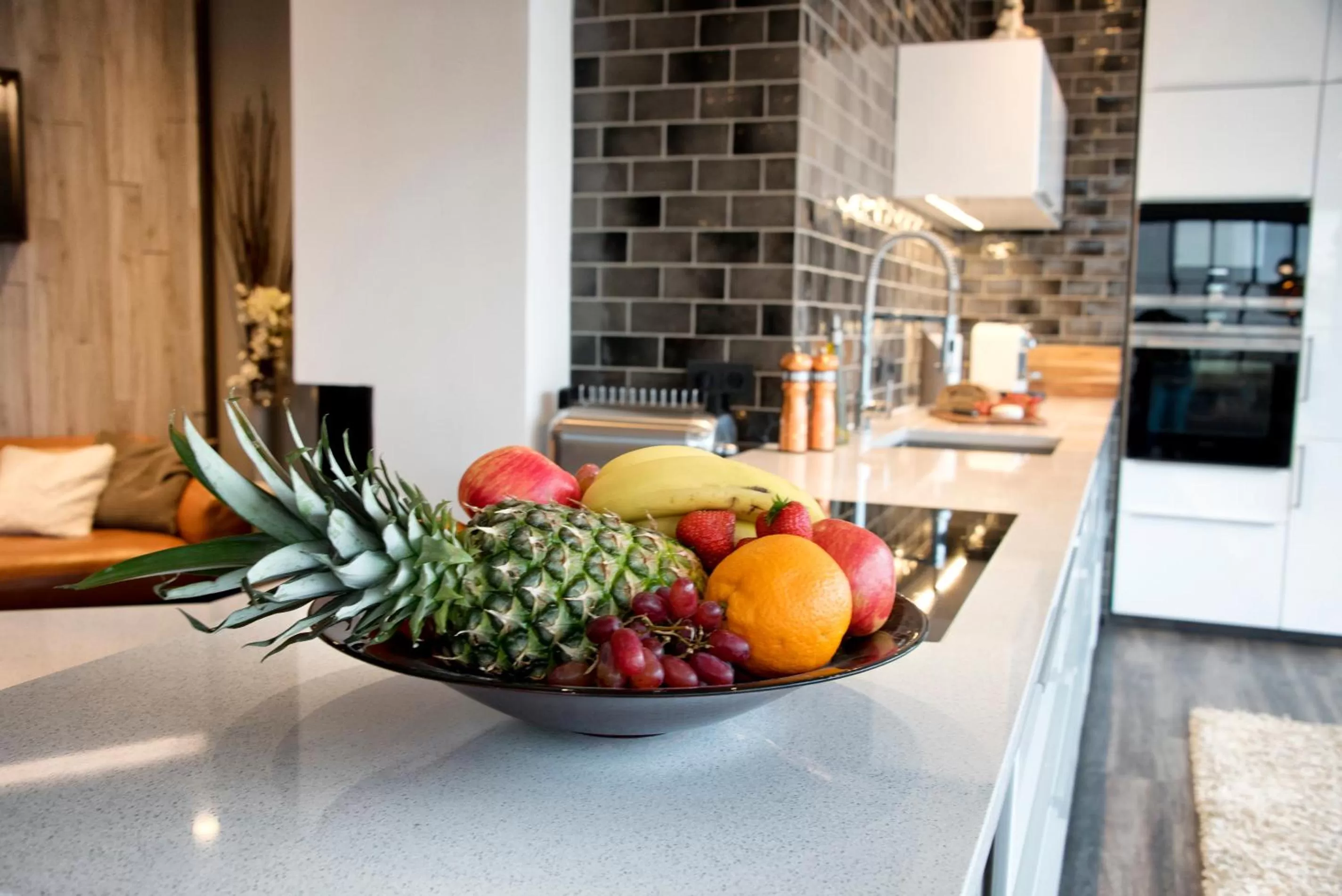 Kitchen or kitchenette in B14 Apartments & Rooms