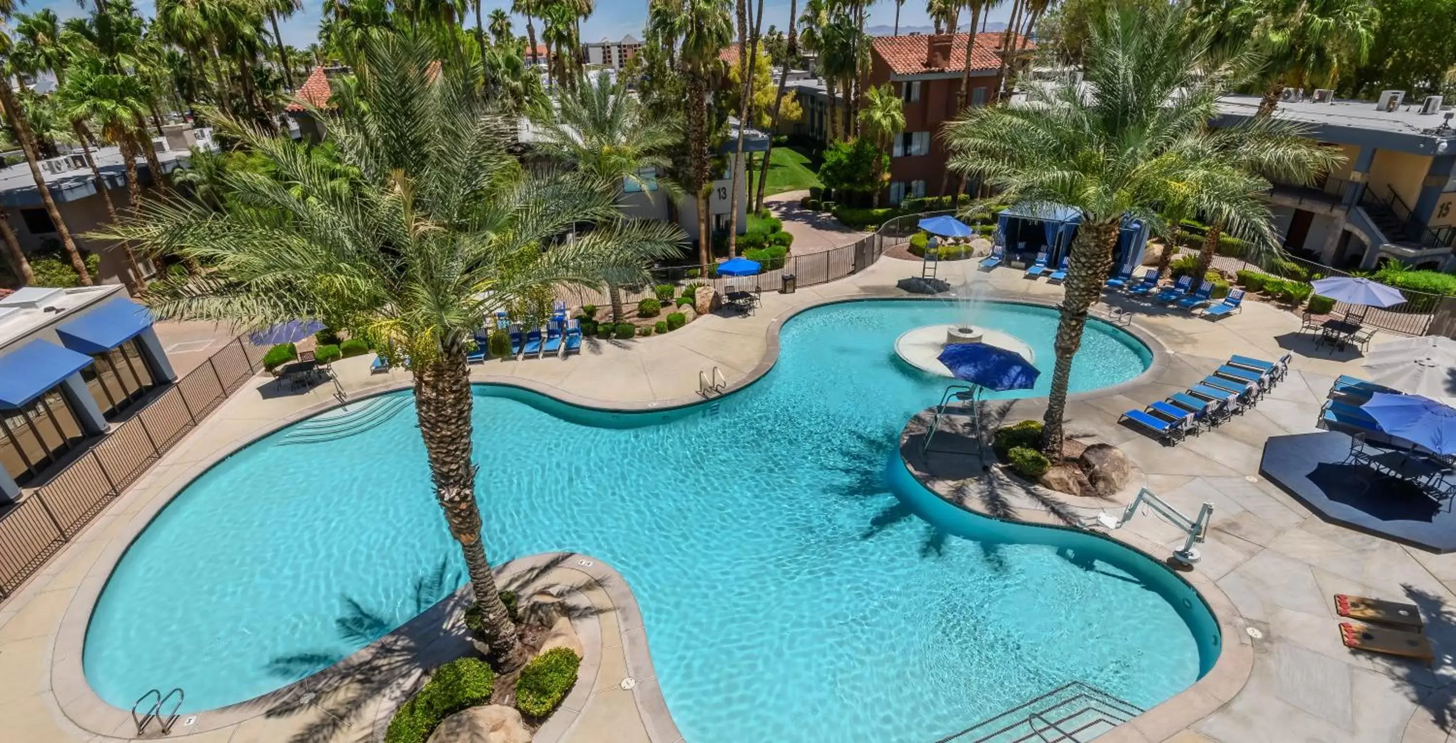 Swimming pool, Pool View in Alexis Park All Suite Resort