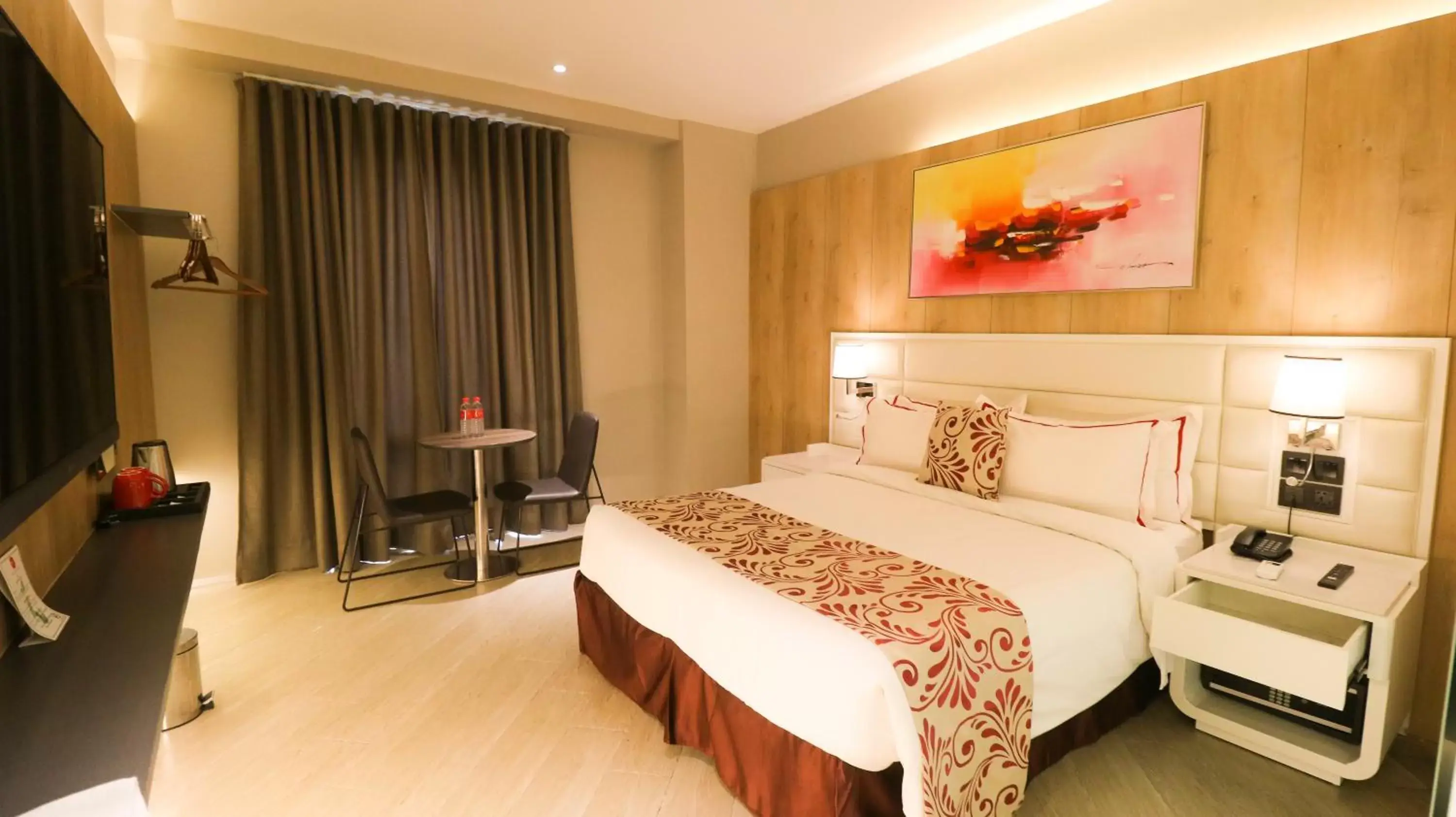 Bed in Red Hotel Cubao, Quezon City