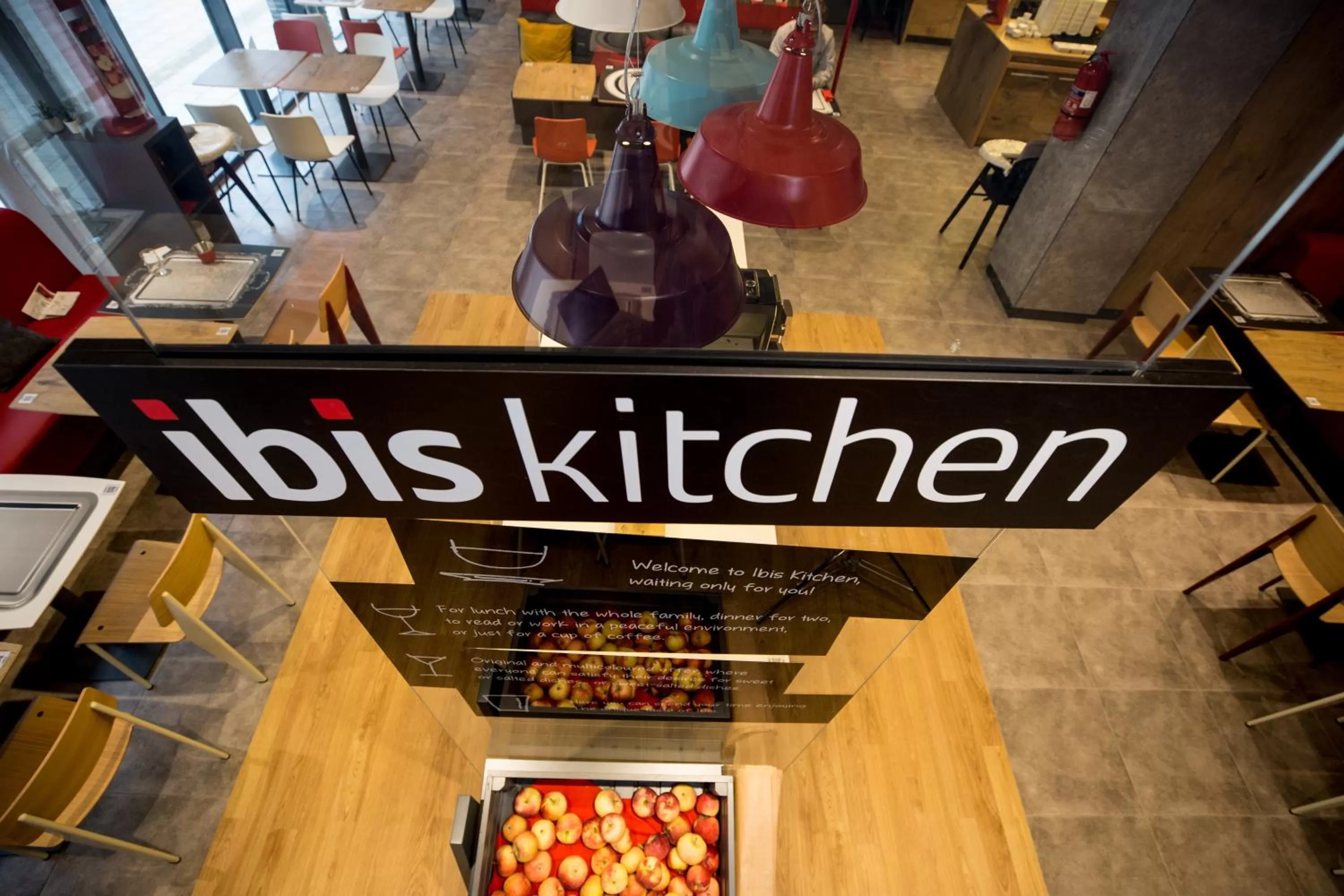 Dining area in ibis Vilnius Centre