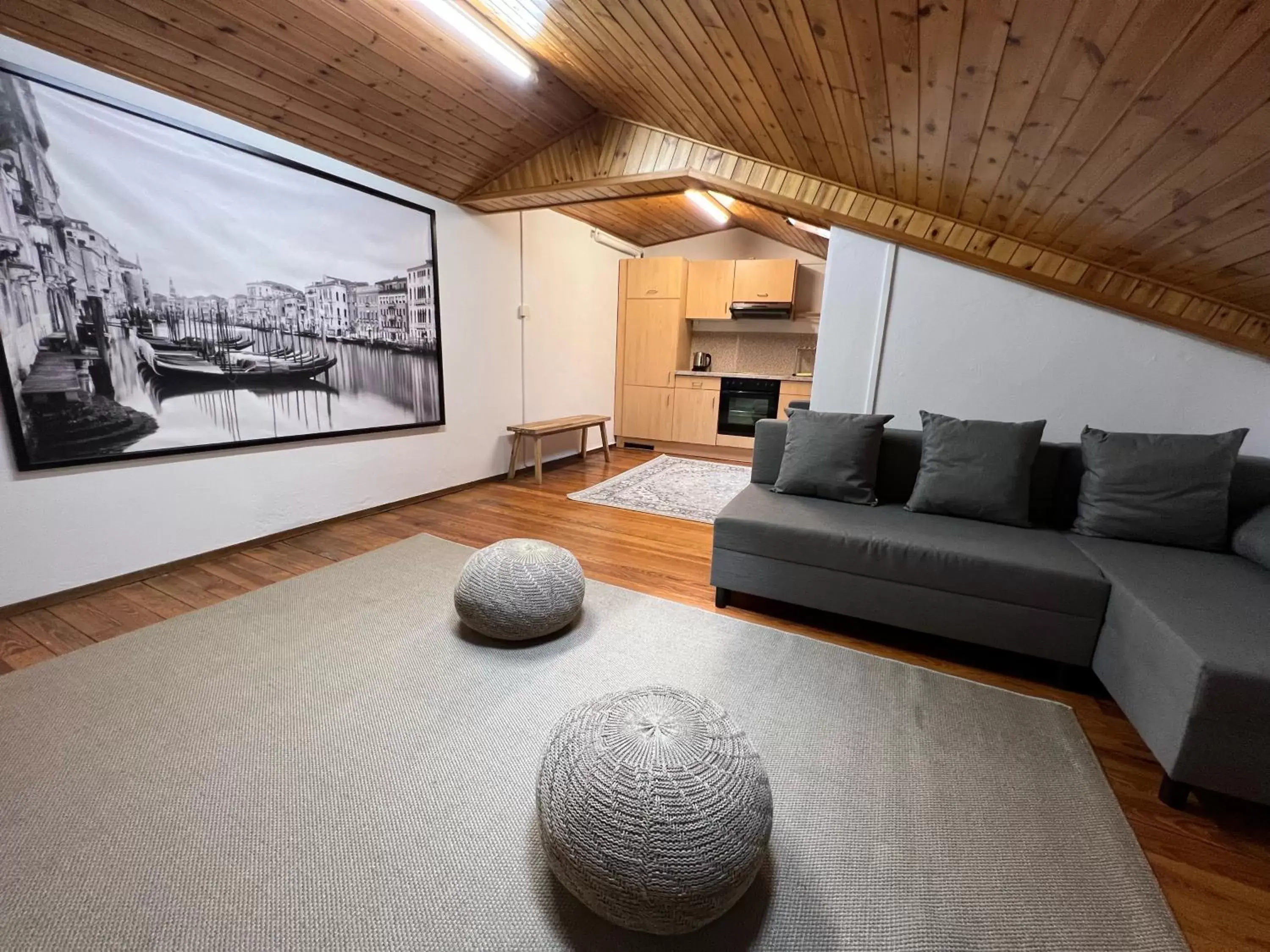 Seating Area in Hotel Croce Federale