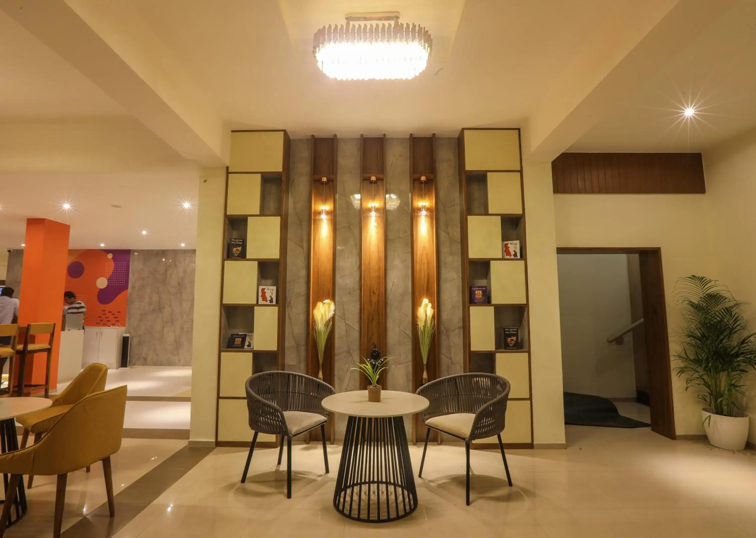 Seating area, Dining Area in Kamfotel Hotel Nashik