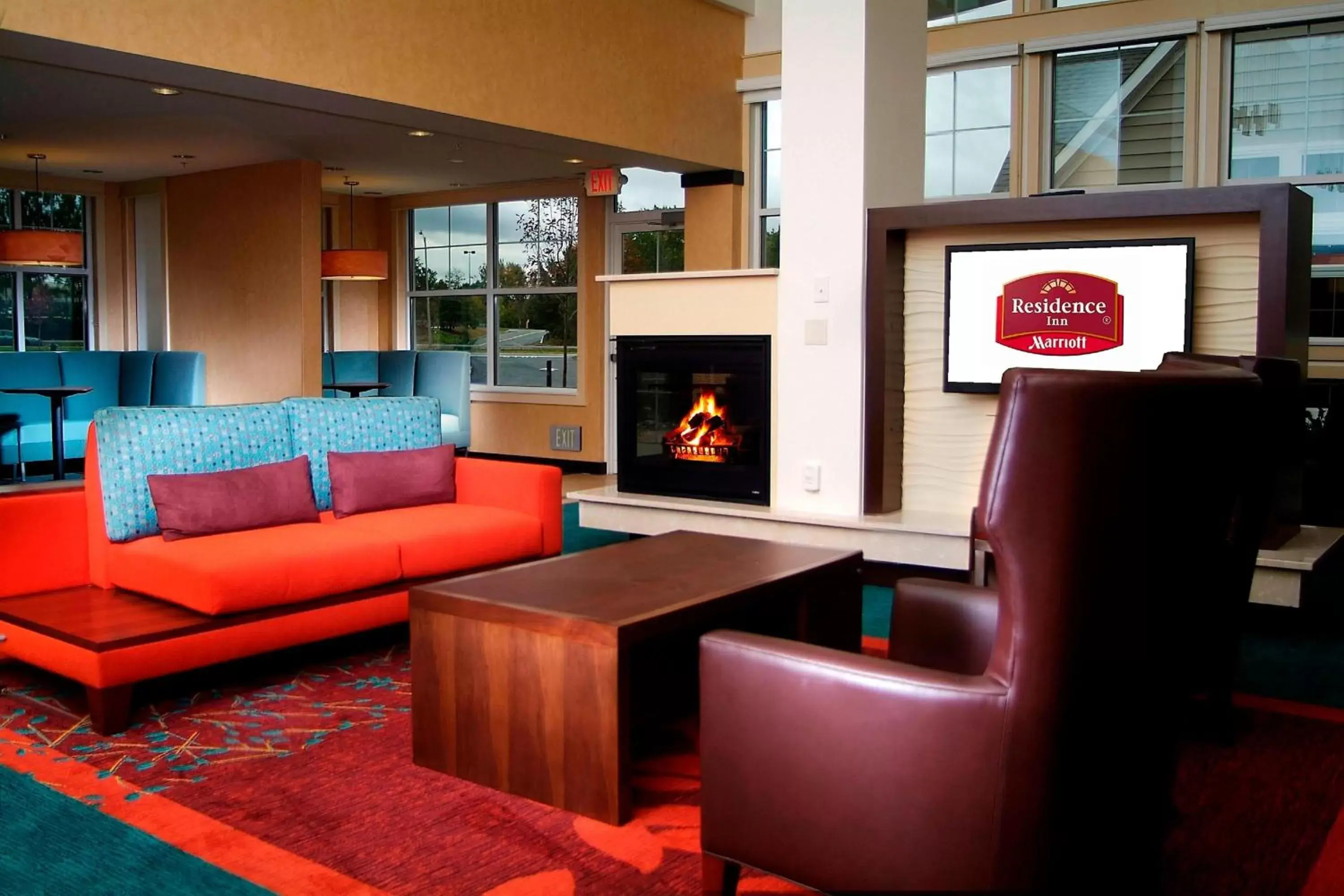 Lobby or reception in Residence Inn by Marriott Albany Washington Avenue