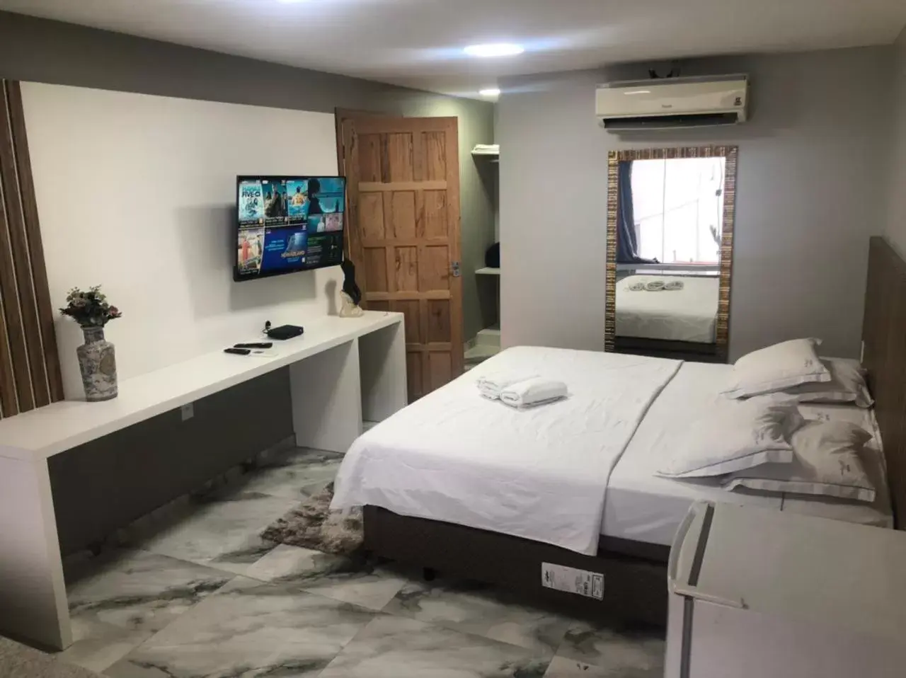 Double Room with Spa Bath in Pousada e Restaurante Vista Turquesa Double Room with Spa Bath in Pousada e Restaurante Vista Turquesa
