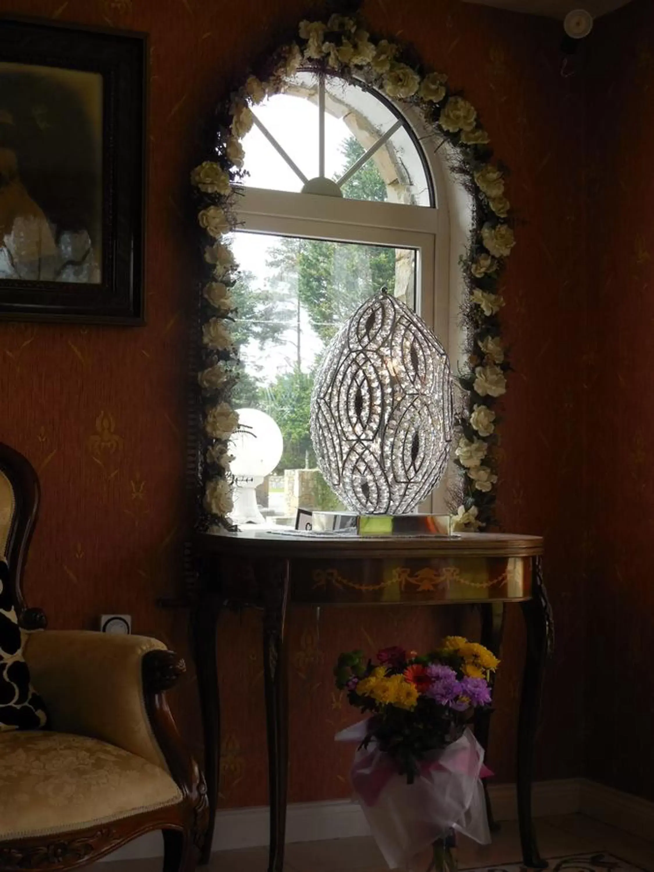 Decorative detail, Seating Area in Crystal Springs B&B