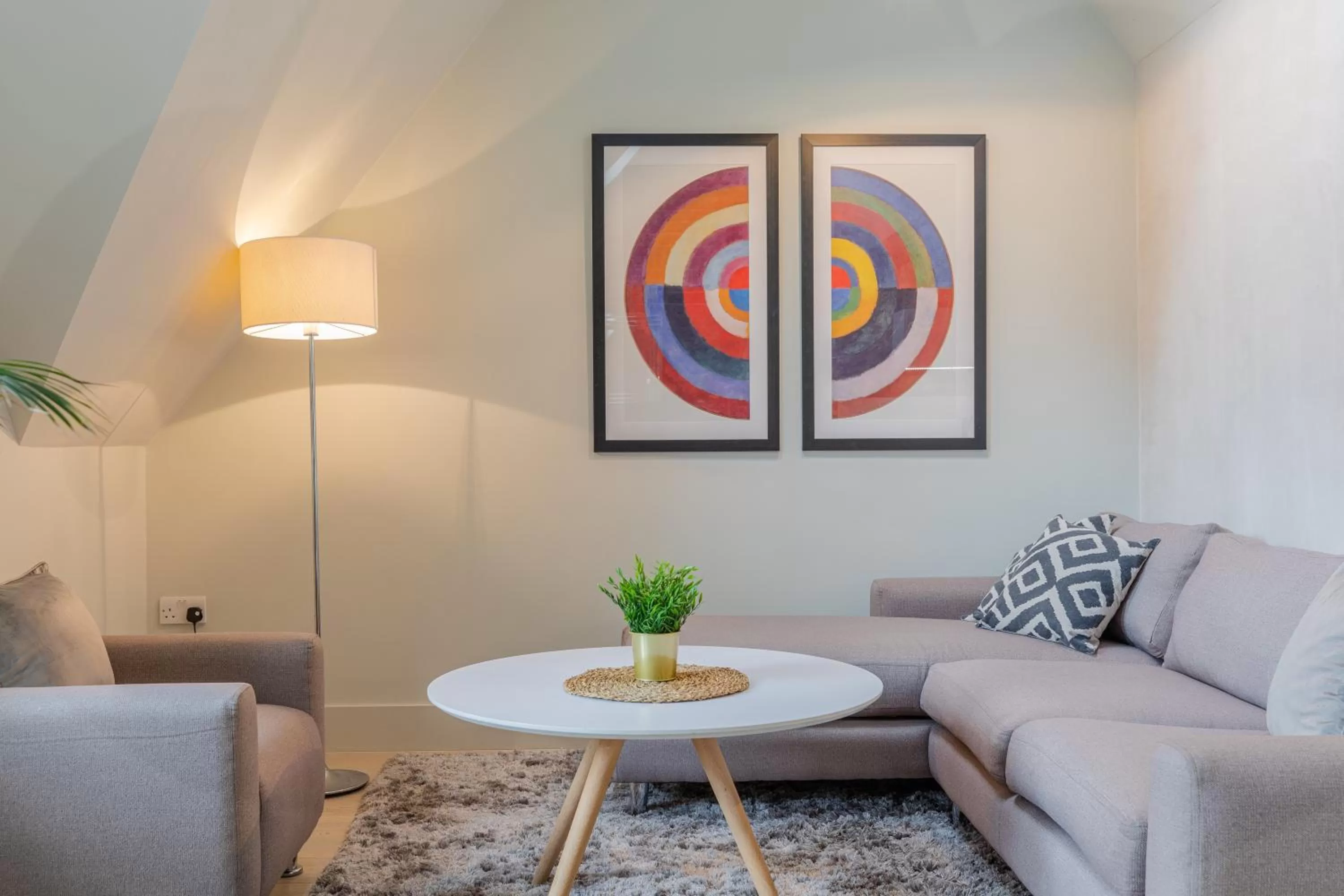 Living room, Seating Area in Holborn Apartments