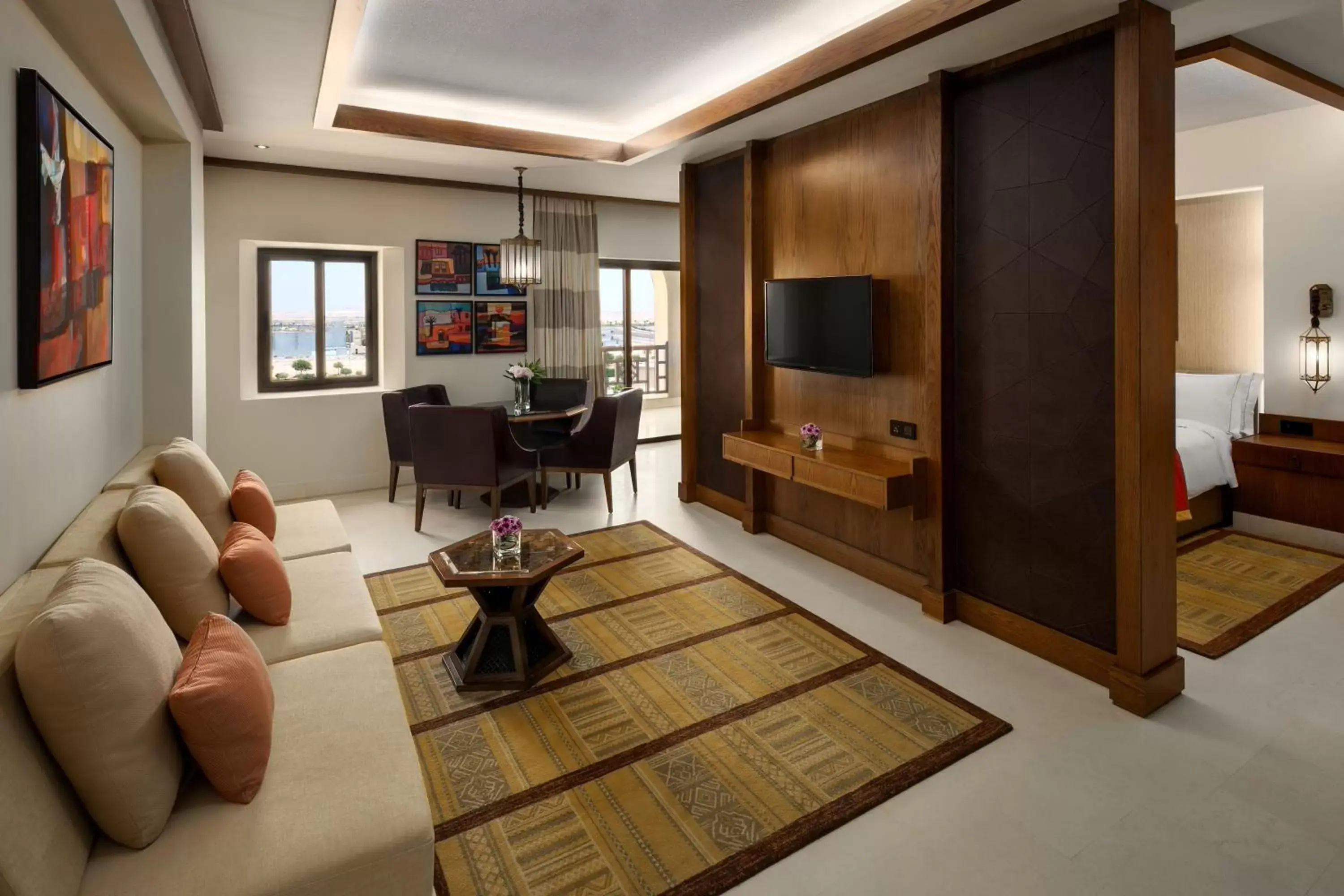 TV/Entertainment Center in InterContinental Durrat Al Riyadh Resort & Spa, an IHG Hotel