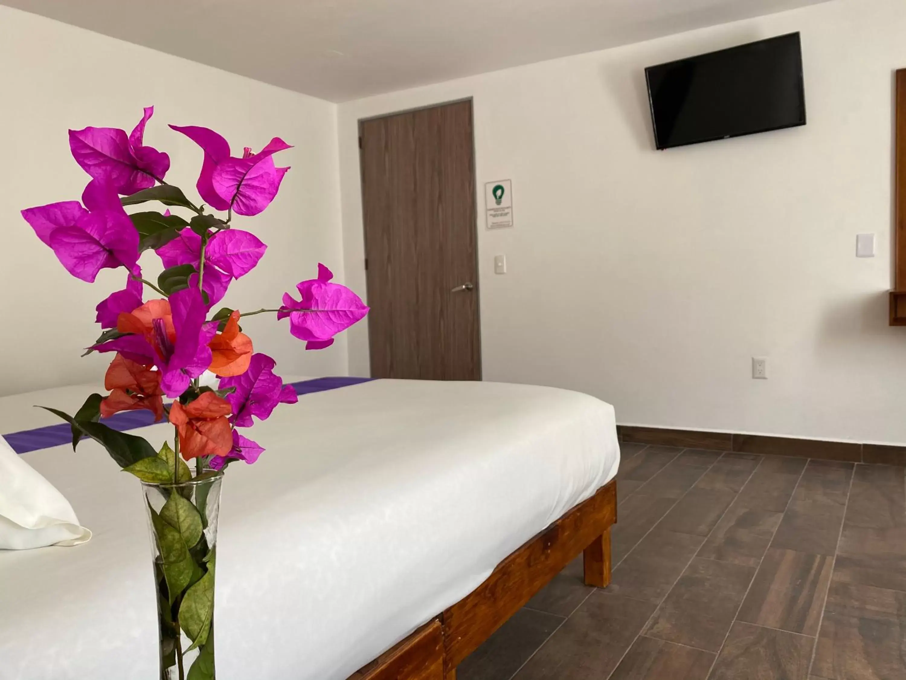 Decorative detail, Bed in Hotel & Suites Cerro Roj0