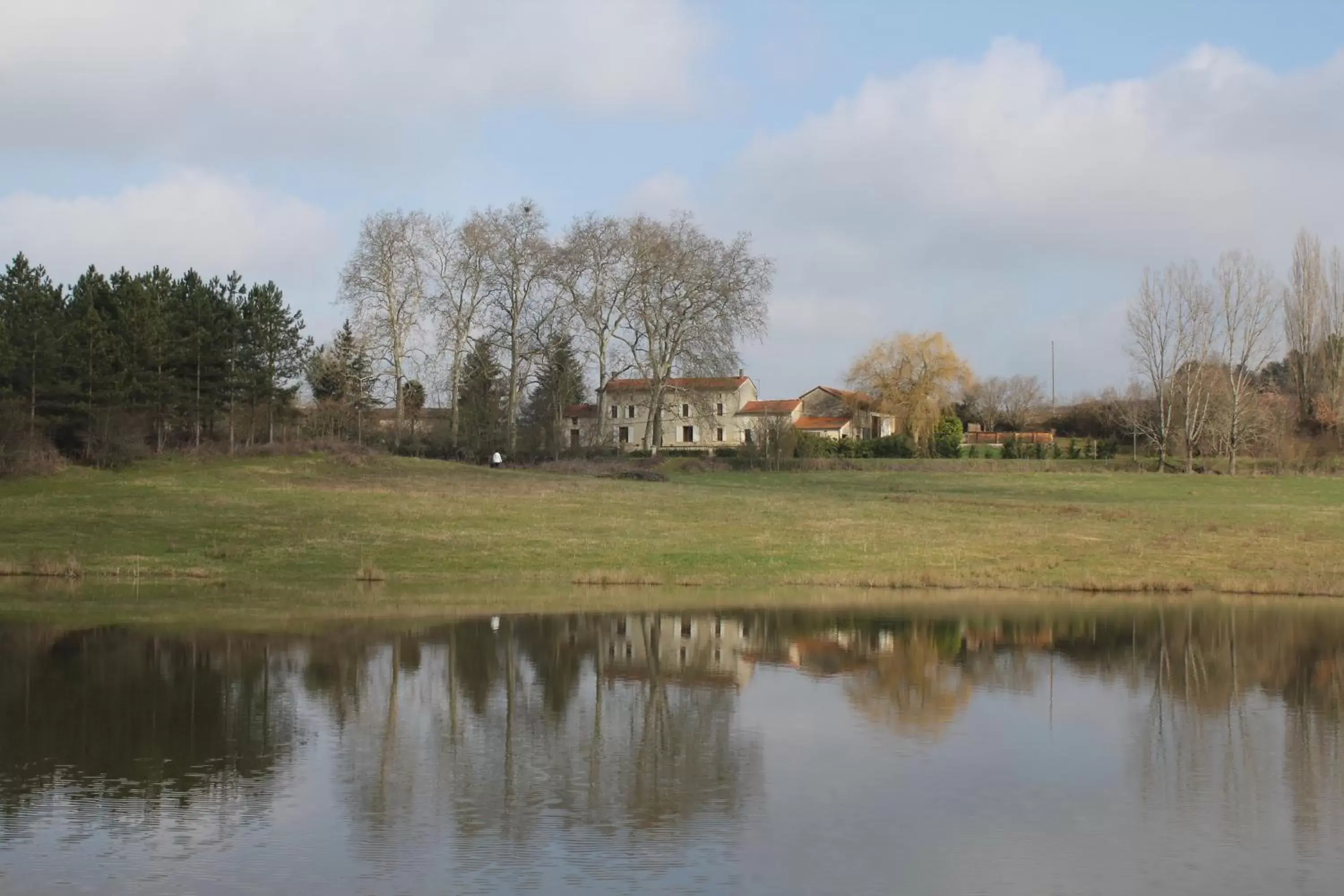 Fishing in Château Puygrenier