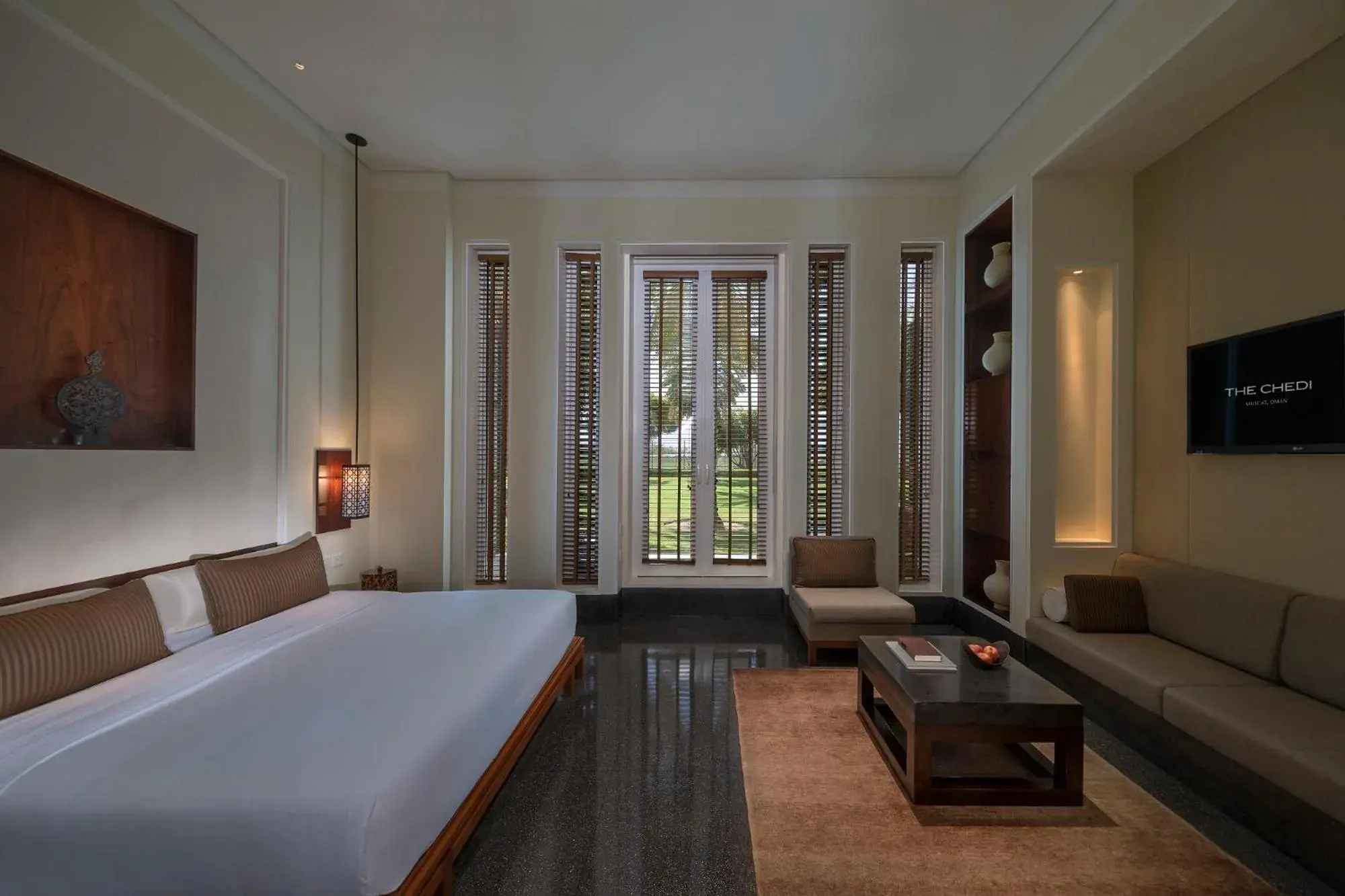 Photo of the whole room in The Chedi Muscat