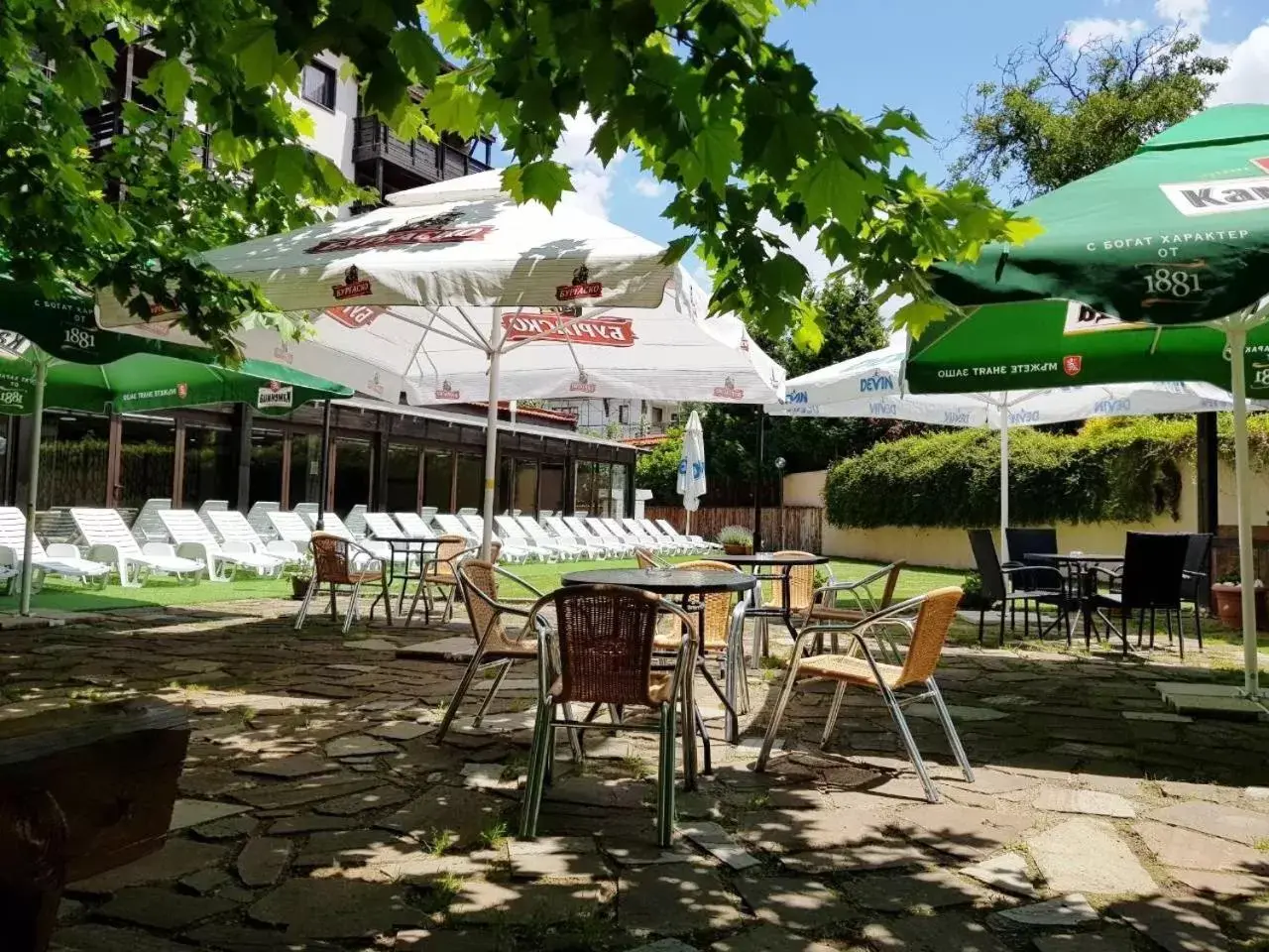 Garden, Restaurant/Places to Eat in Hotel Casa Karina Bansko - Half Board & All Inclusive