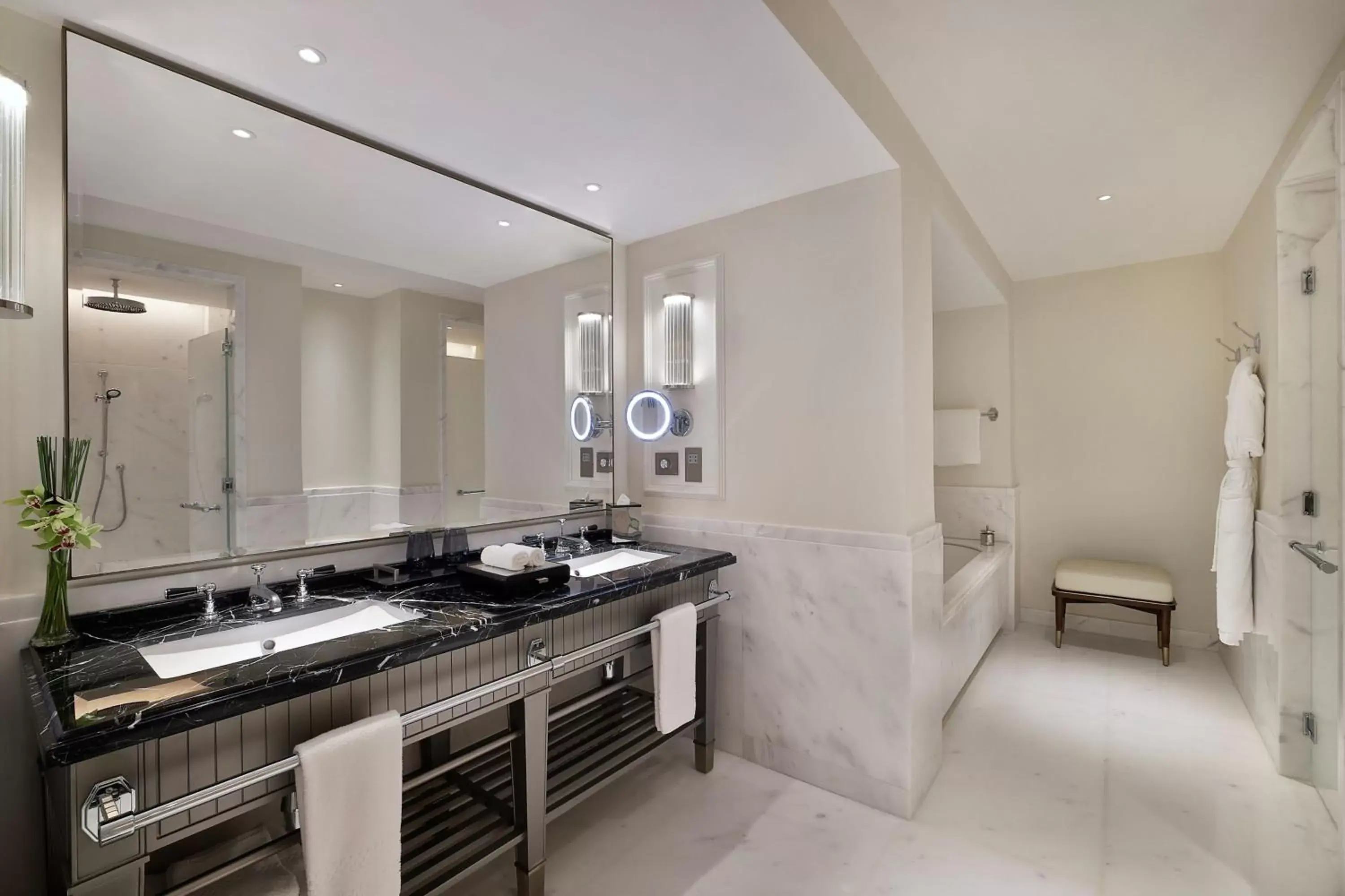 Bathroom, Kitchen/Kitchenette in The Ritz-Carlton, Amman