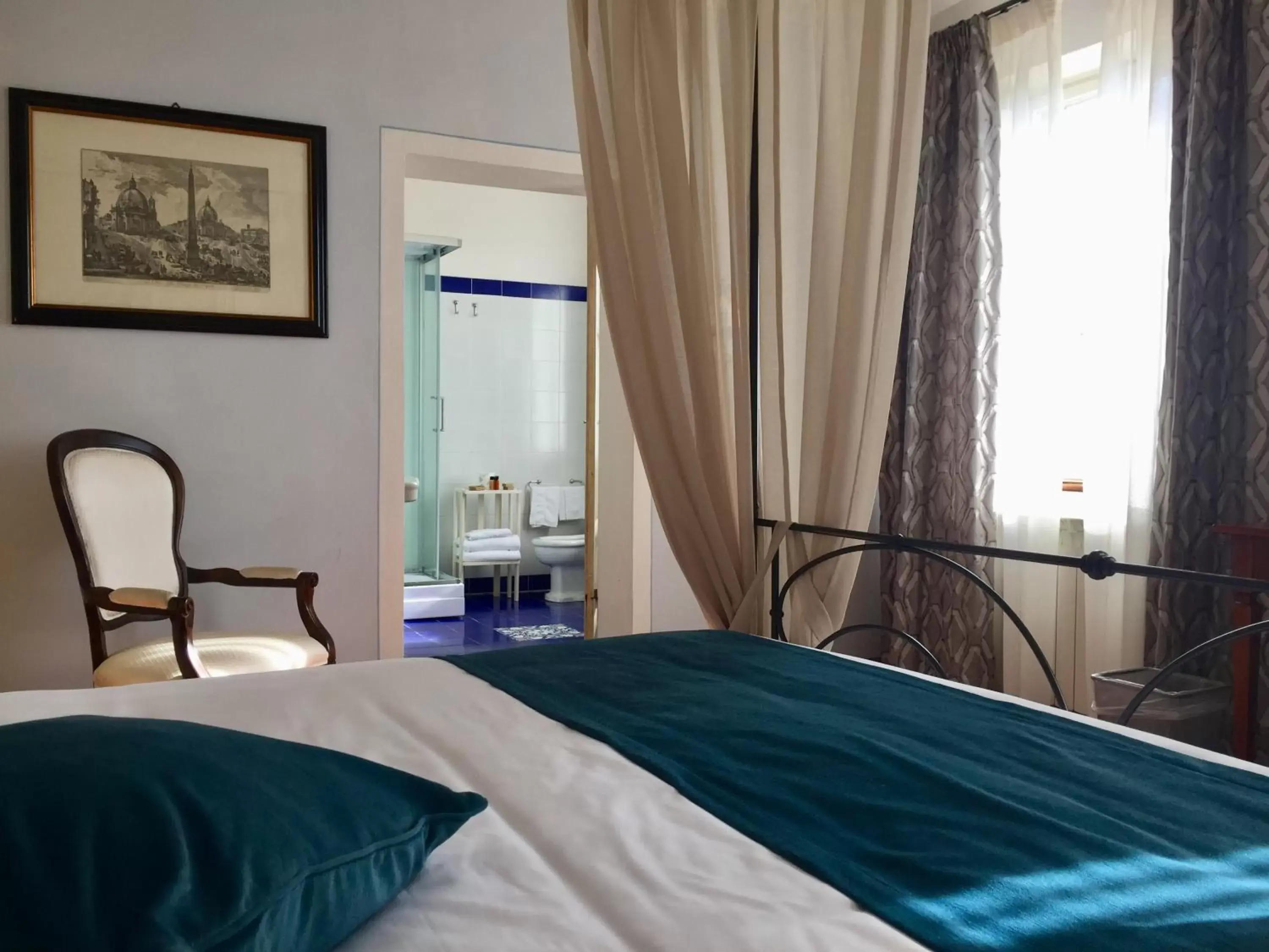 Bedroom, Bed in Hotel Palazzo di Valli