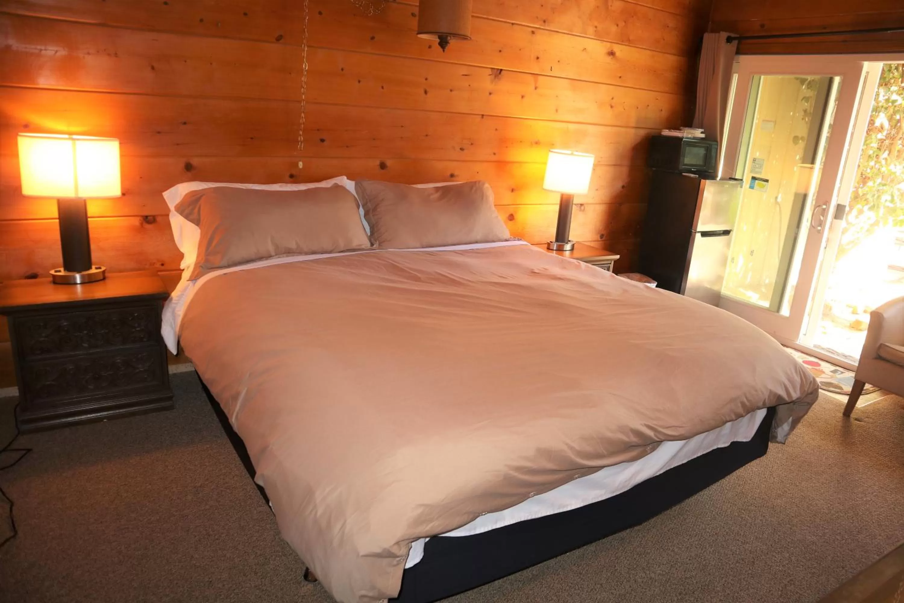 Bed in Little European Lodge