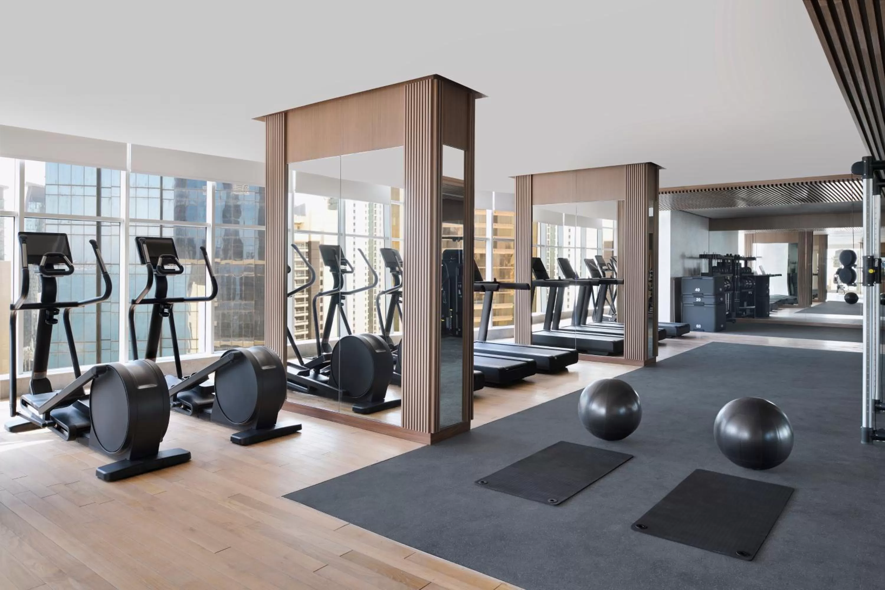 Fitness centre/facilities in Element by Westin West Bay Doha
