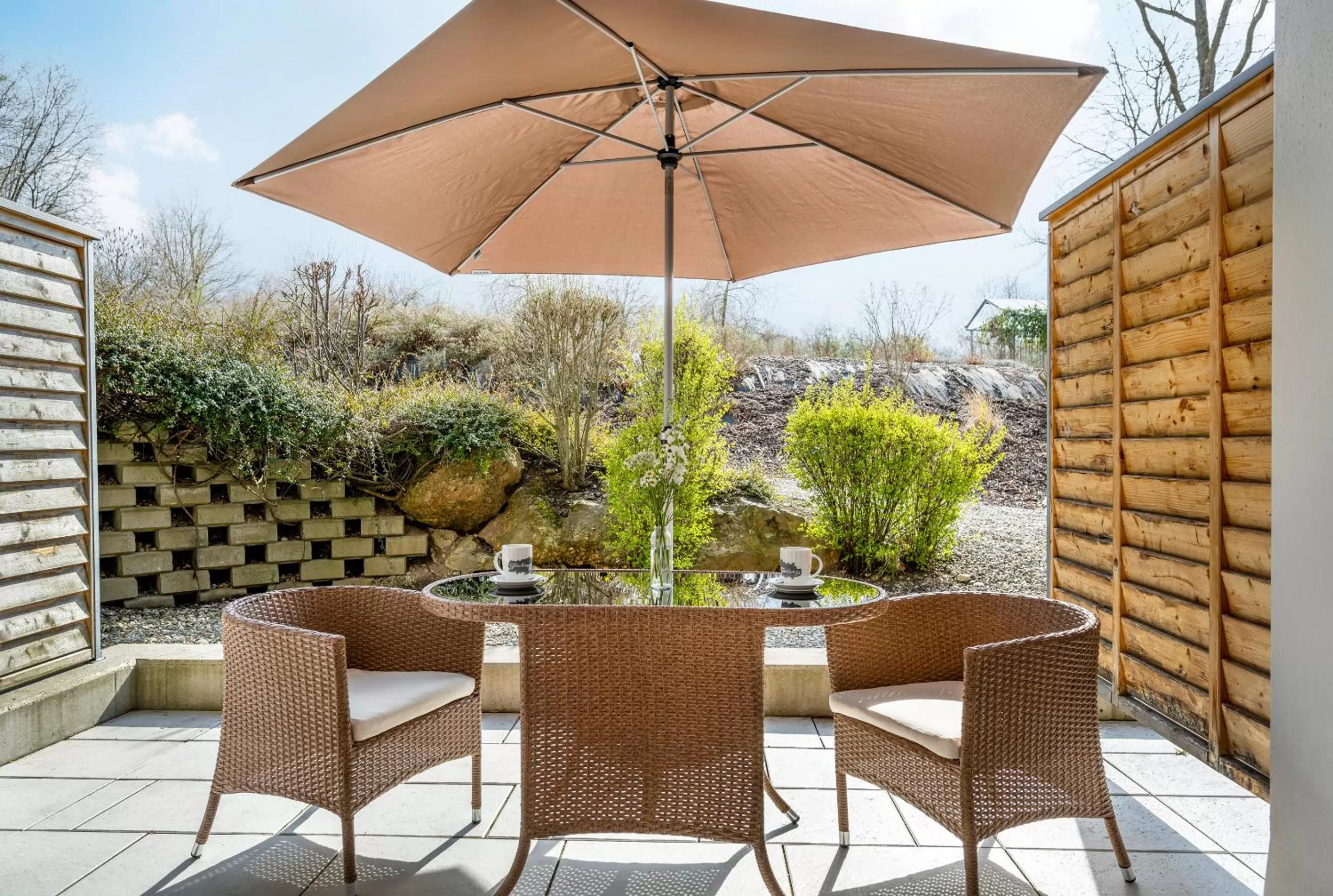 Balcony/Terrace in Hotel am Haslinger Hof