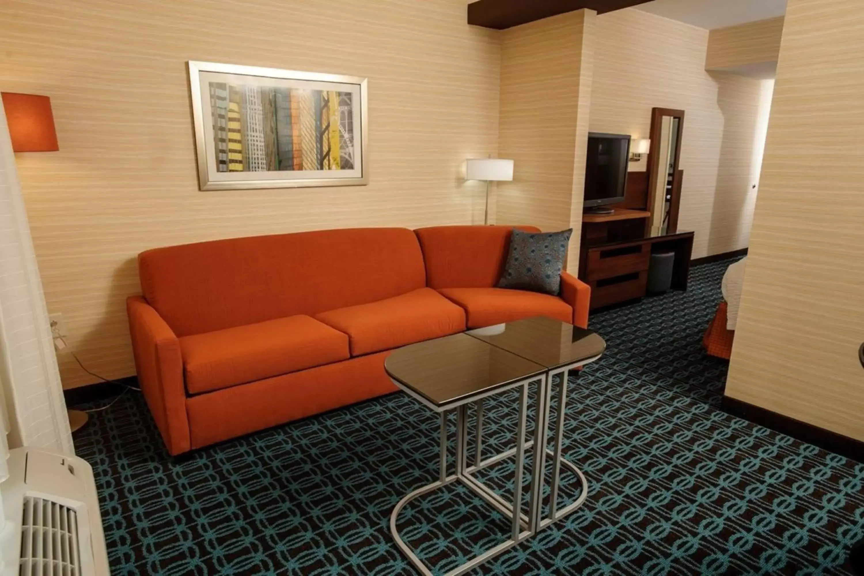 Living room, Seating Area in Fairfield Inn & Suites by Marriott Athens I-65