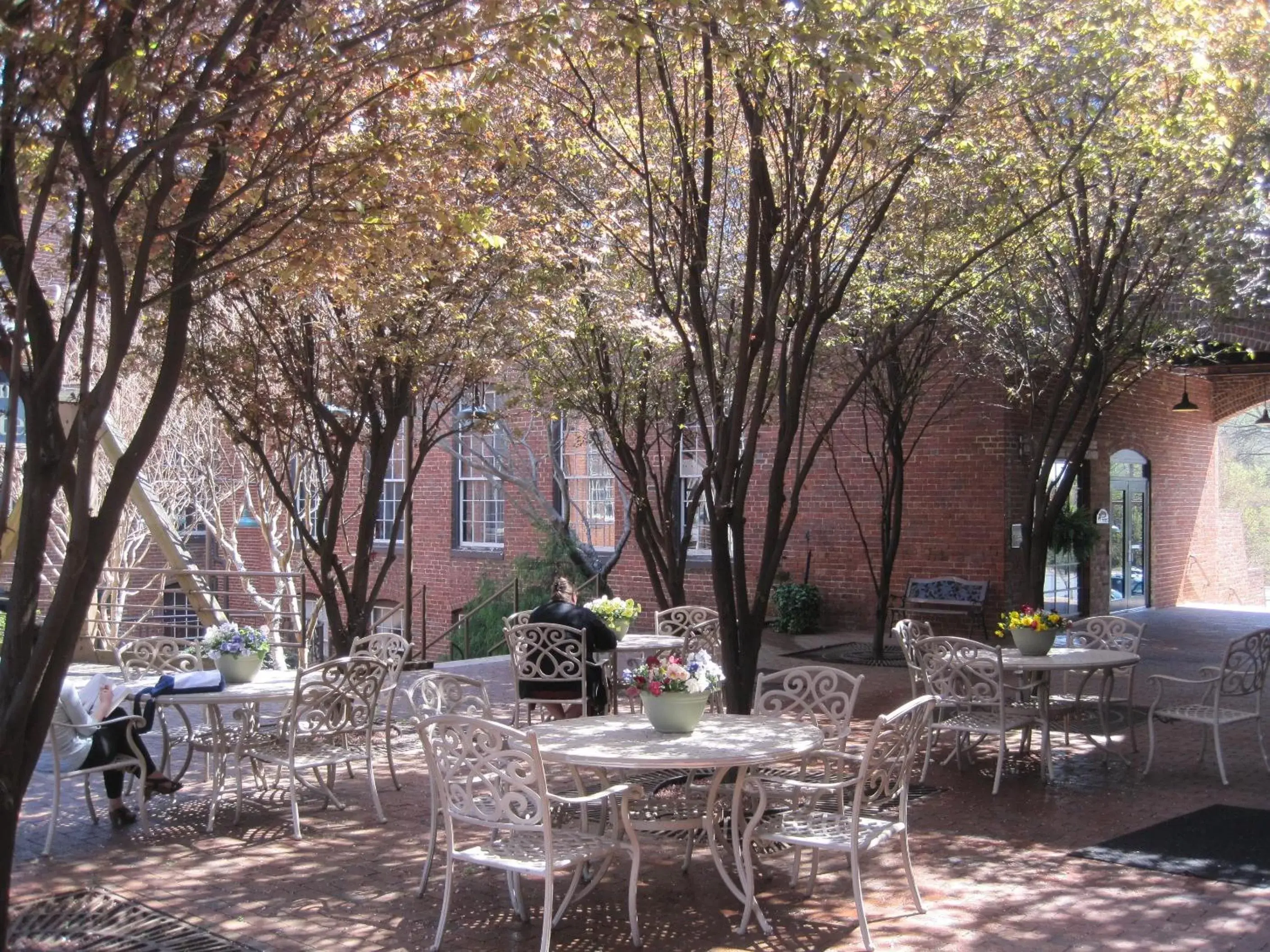 Patio in The Historic Brookstown Inn, Trademark Collection by Wyndham