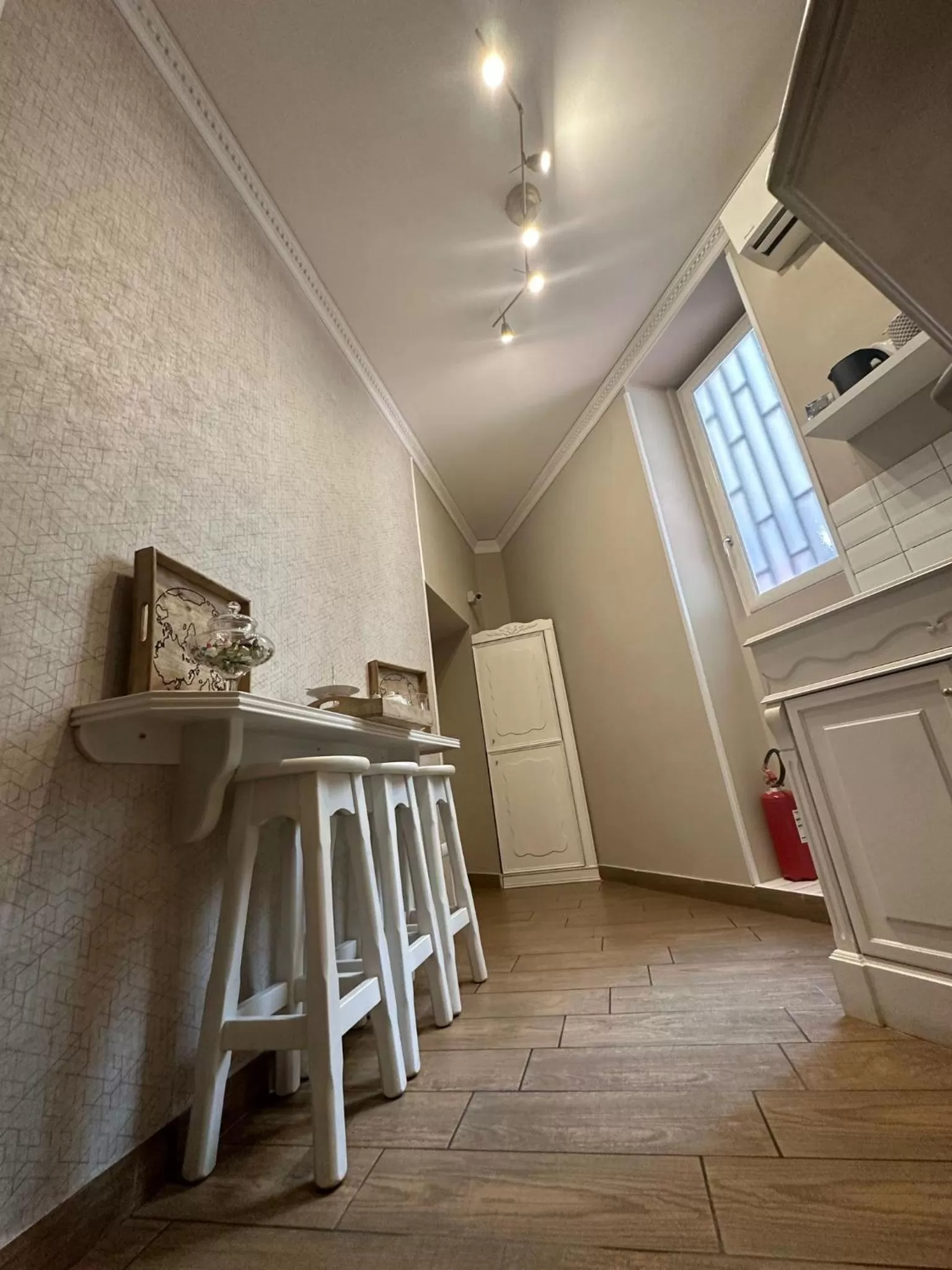 Decorative detail in B&B Partenopeo