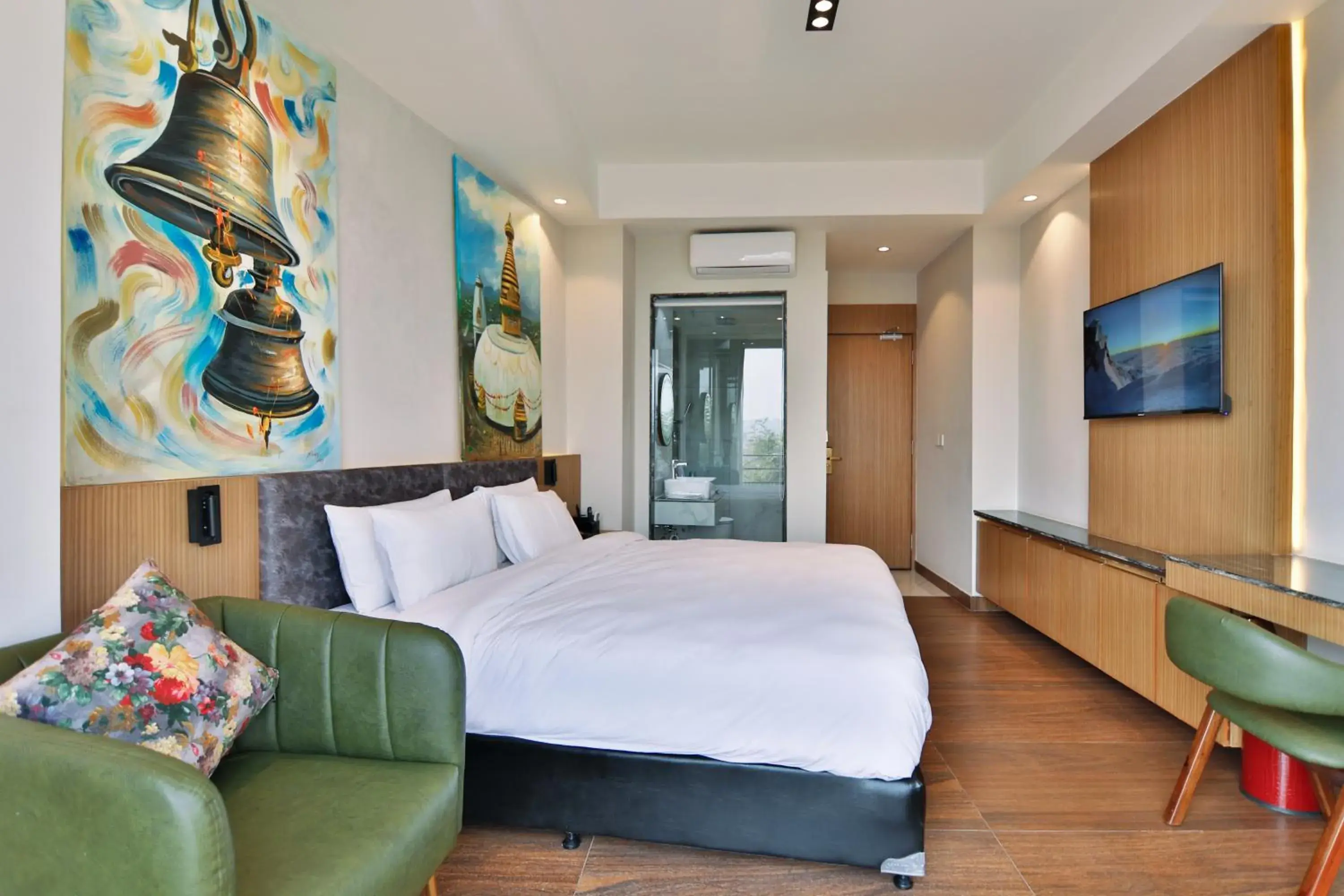 Bedroom, Bed in Lakhey Hotel