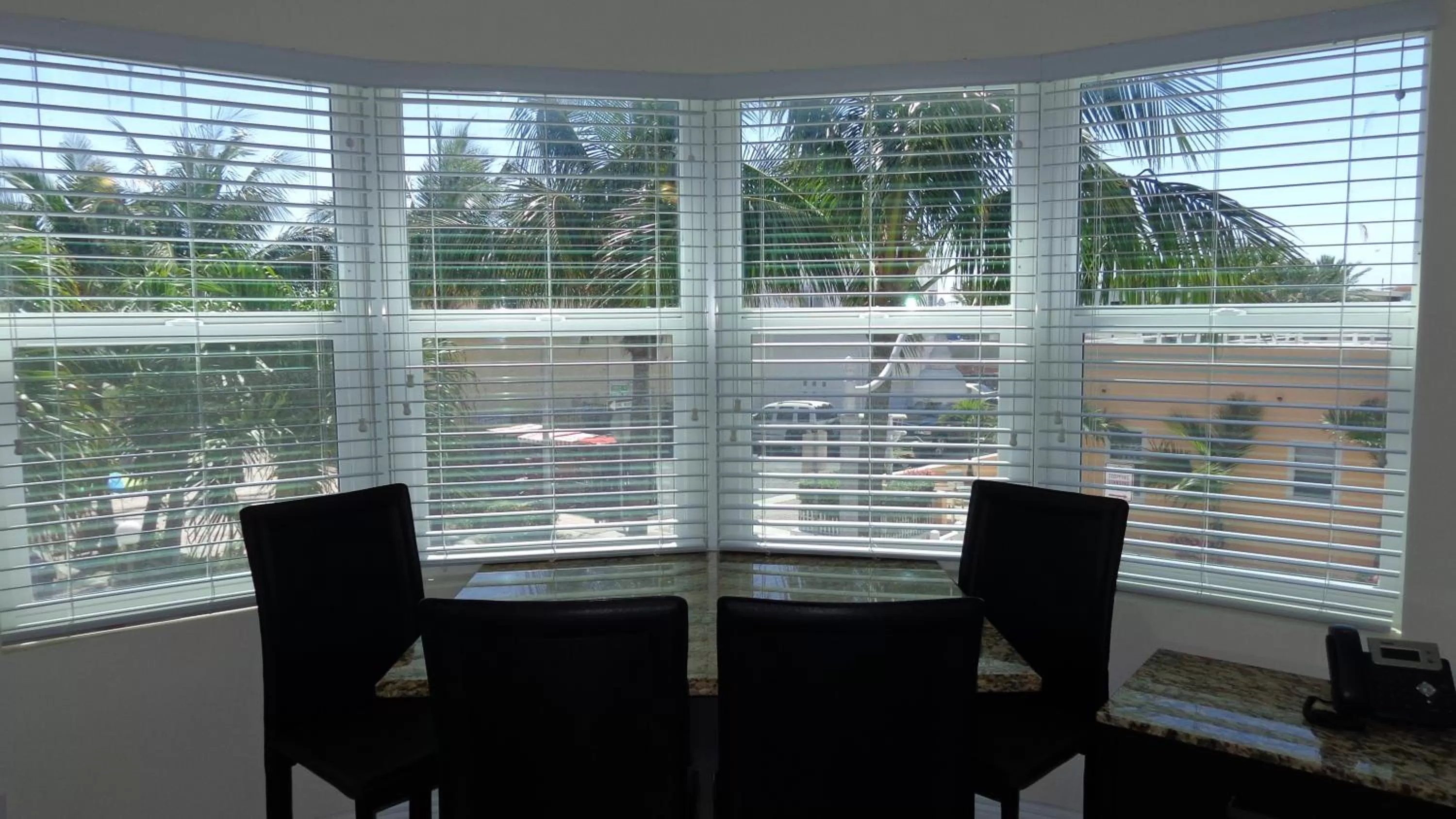 Dining area in Caribbean Resort by the Ocean