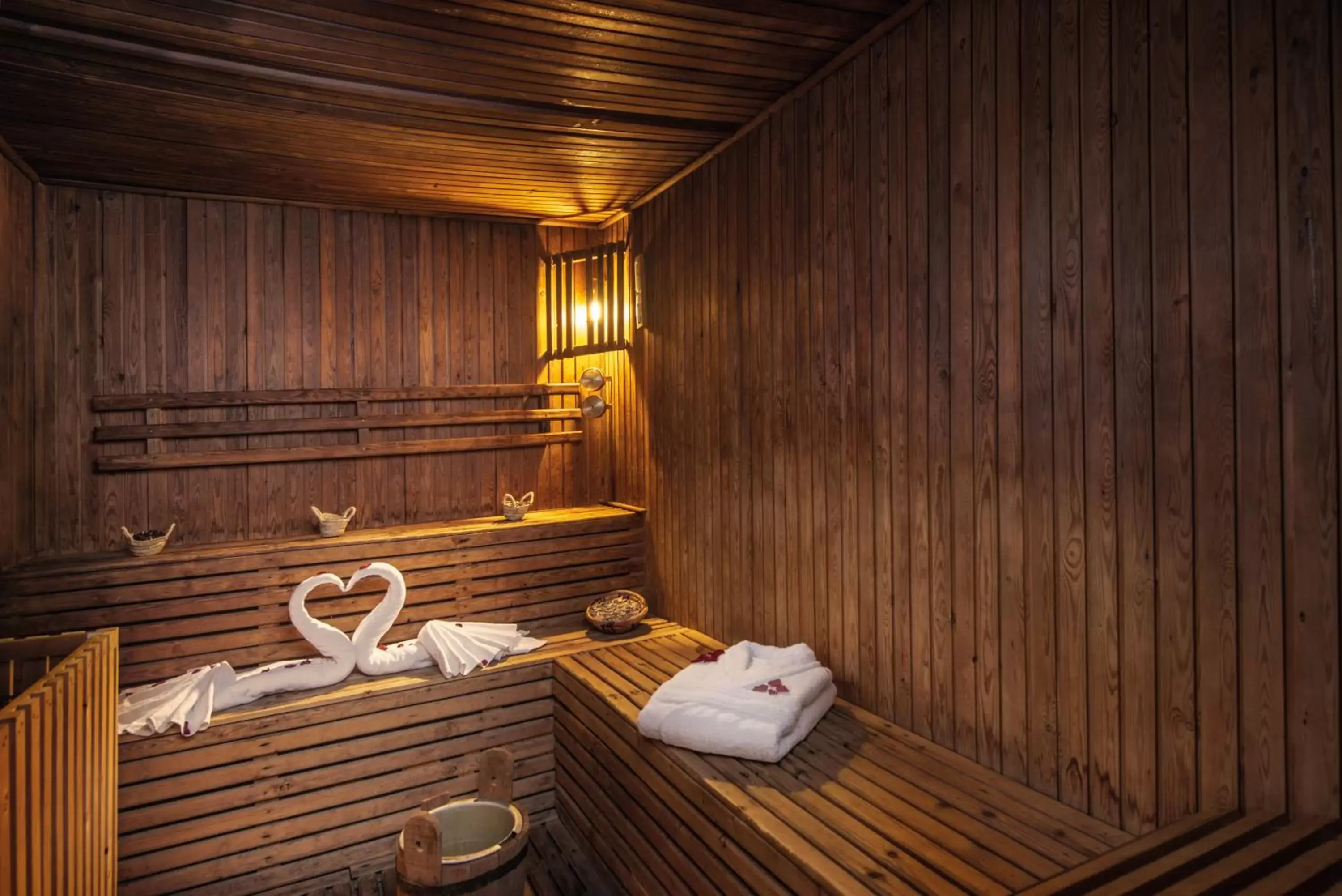 Sauna in Odyssee Park Hotel