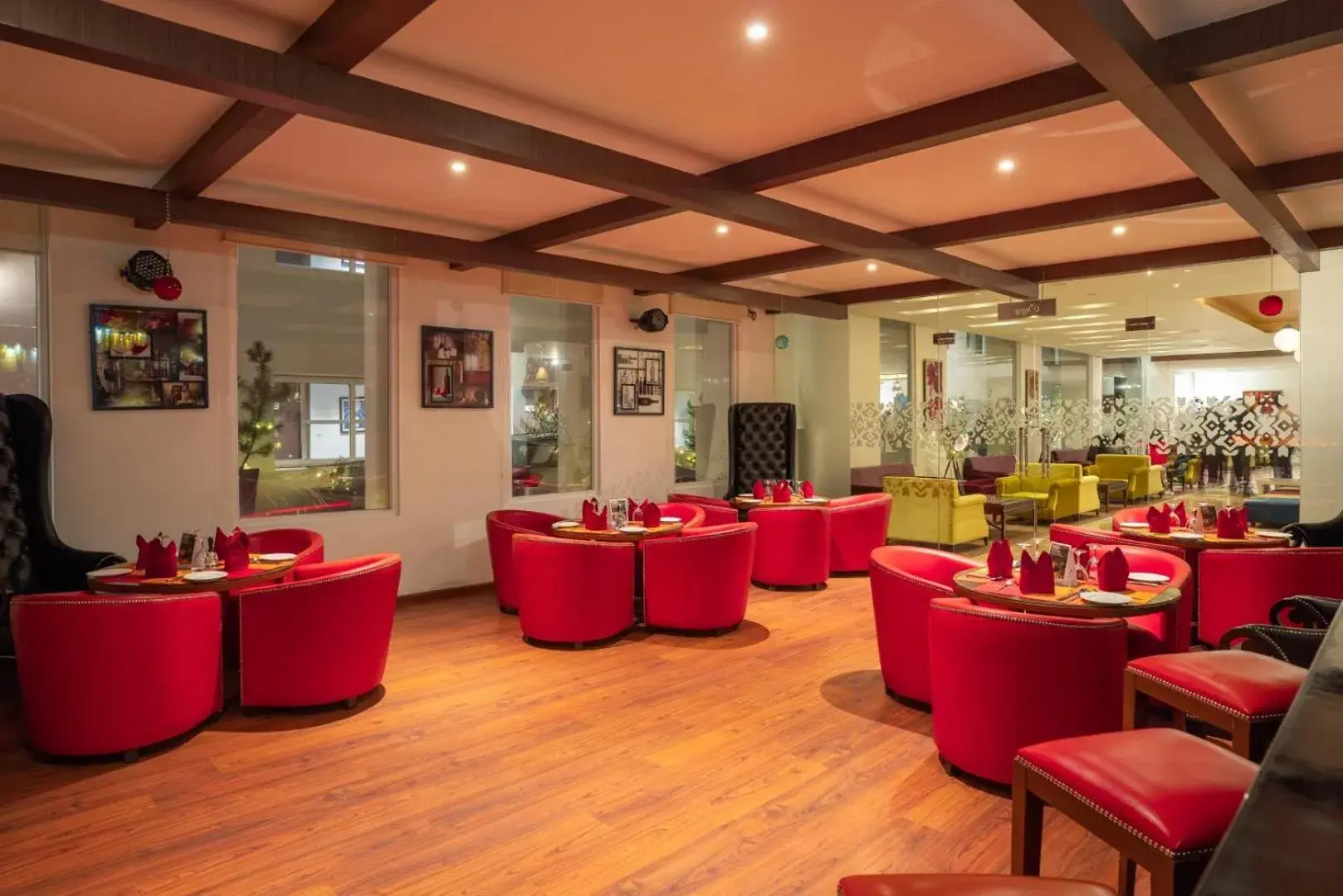 Lounge or bar in Indraprastha Spa Resort