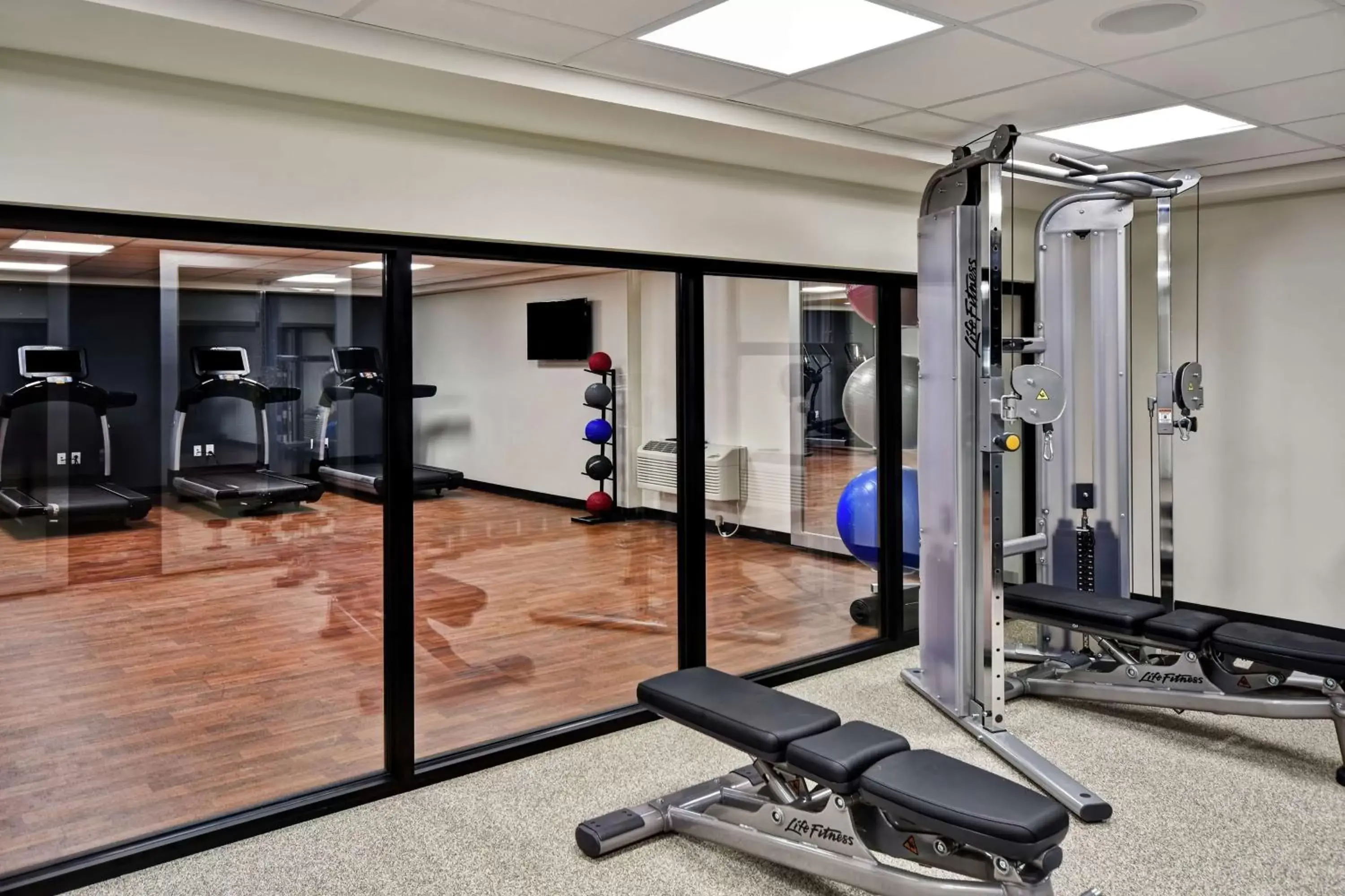Fitness centre/facilities in Tru By Hilton Deadwood Fitness centre/facilities in Tru By Hilton Deadwood