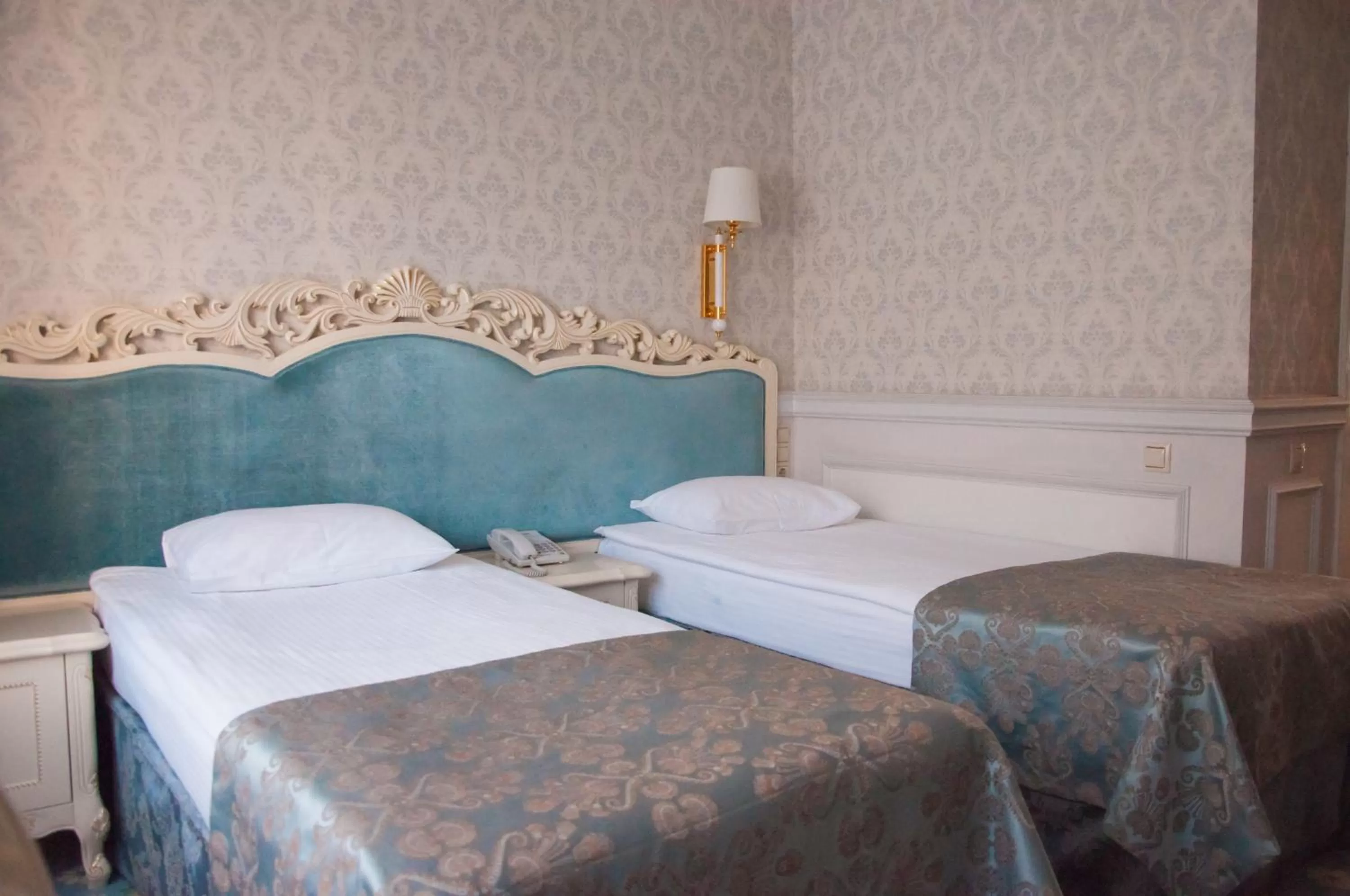 Bed in Olympic Hotel