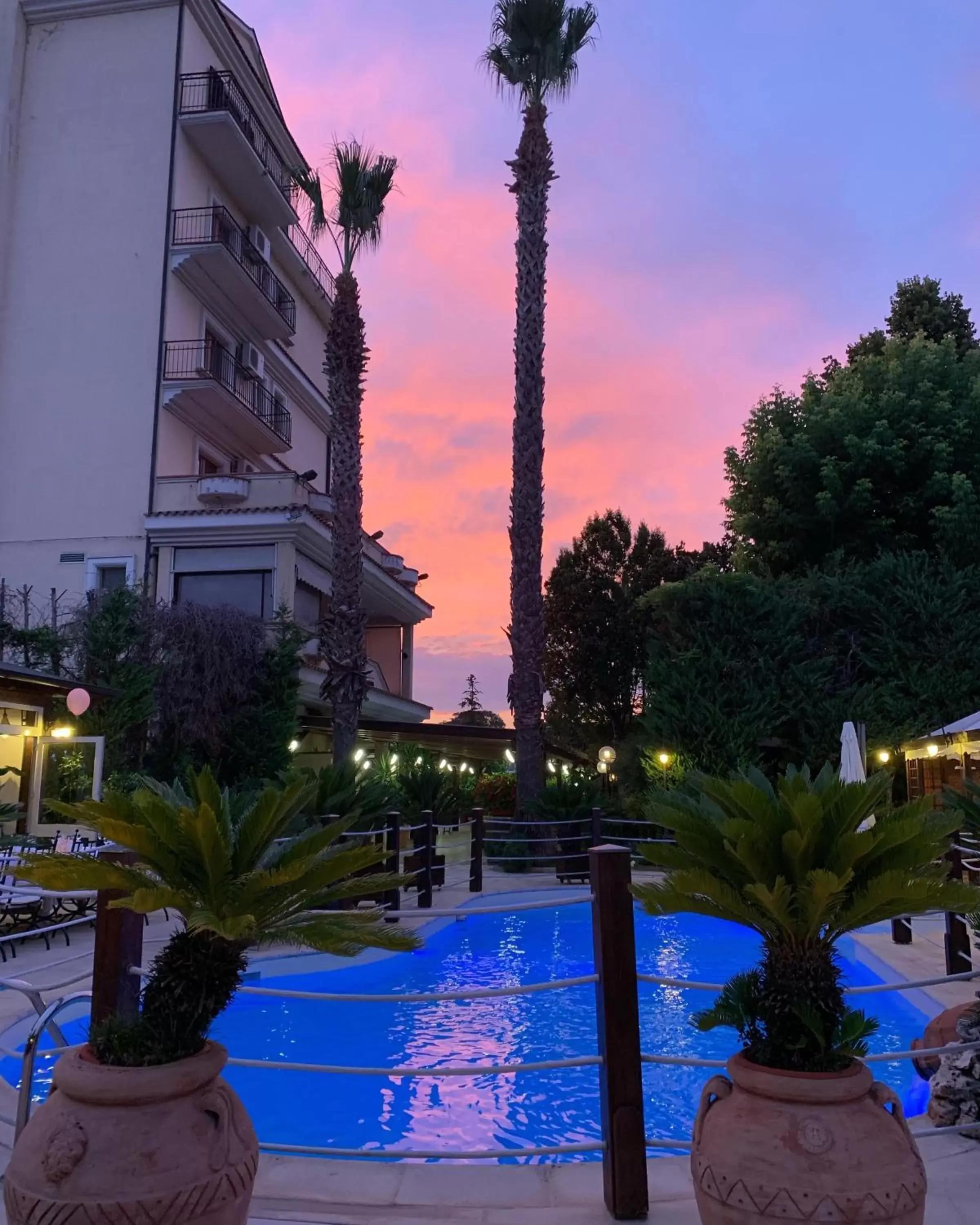Swimming Pool in Hotel La Rotonda