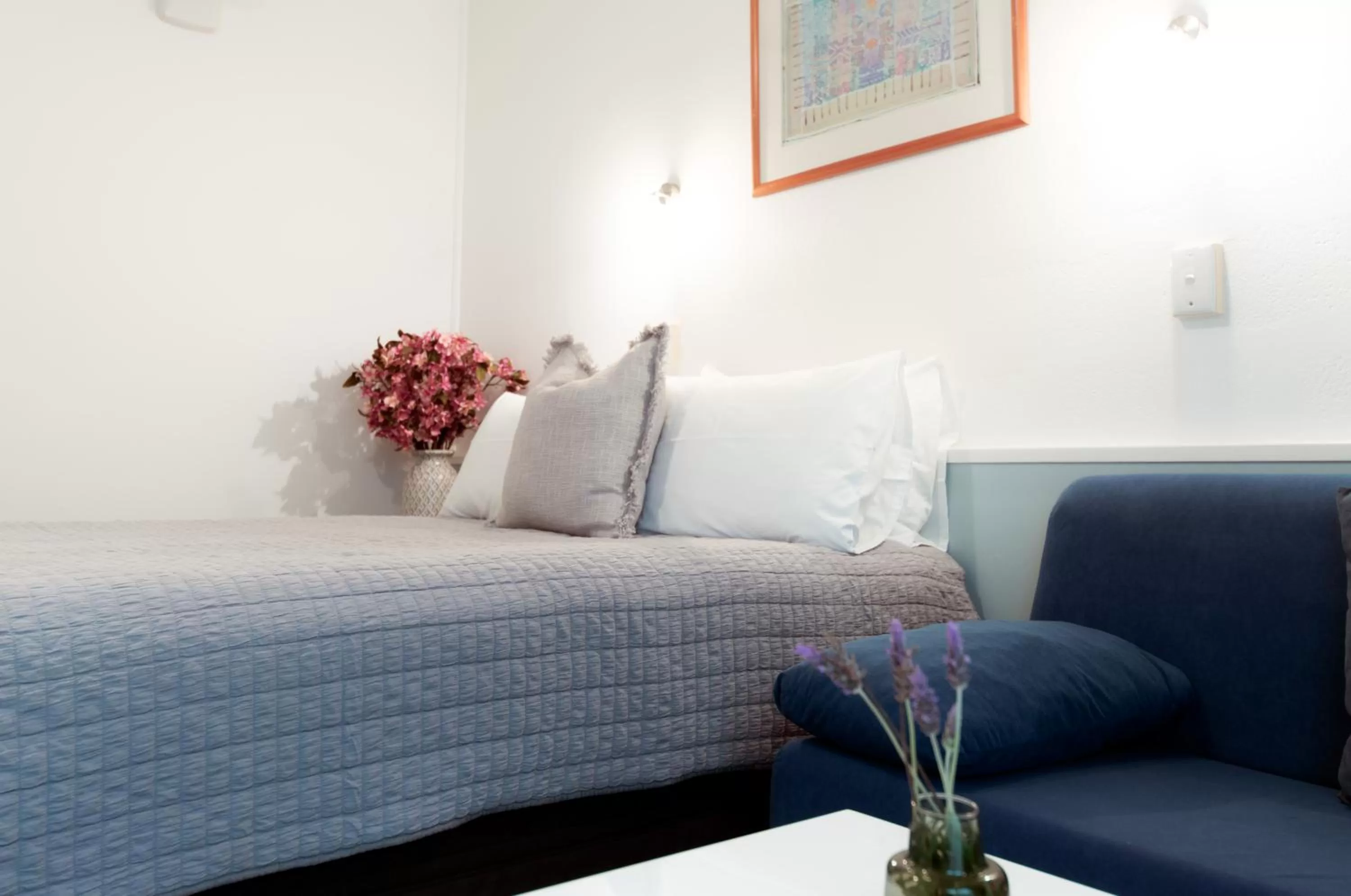 Bed in Aotearoa Lodge